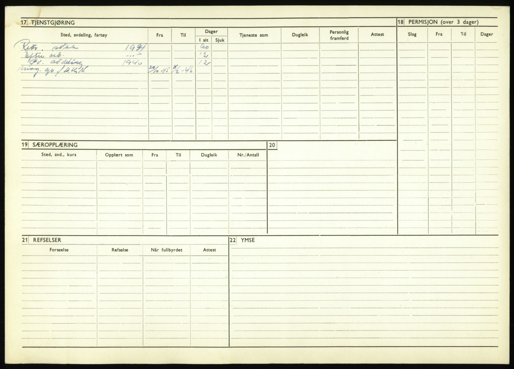 Forsvaret, Troms infanteriregiment nr. 16, AV/RA-RAFA-3146/P/Pa/L0017: Rulleblad for regimentets menige mannskaper, årsklasse 1933, 1933, s. 370