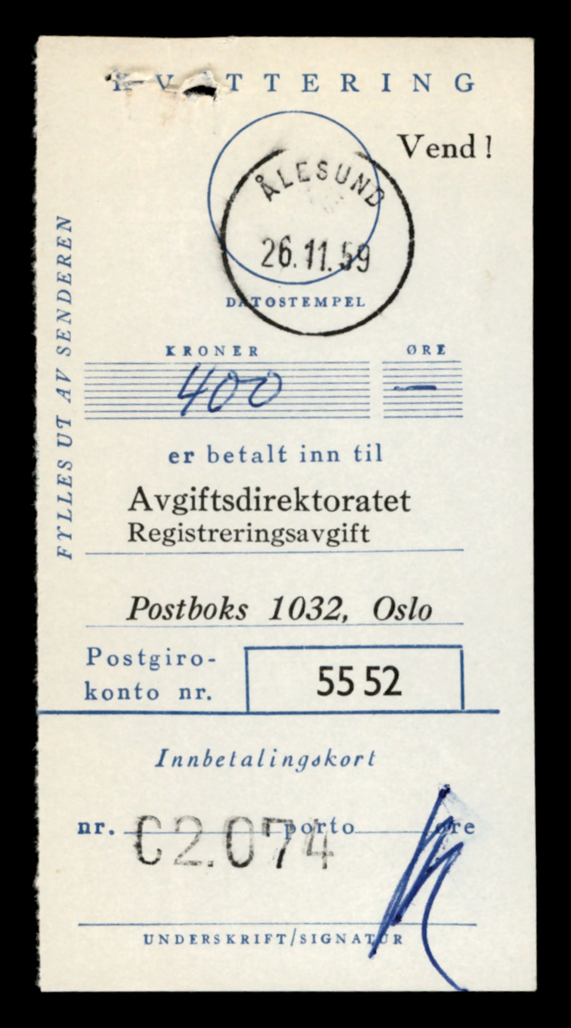 Møre og Romsdal vegkontor - Ålesund trafikkstasjon, AV/SAT-A-4099/F/Fe/L0047: Registreringskort for kjøretøy T 14580 - T 14720, 1927-1998, s. 95