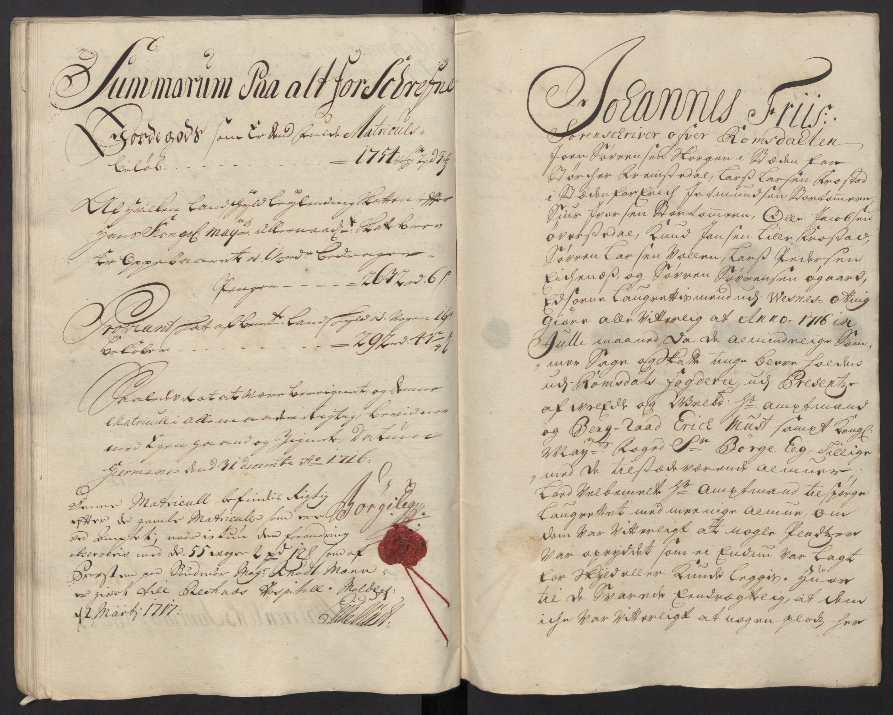 Rentekammeret inntil 1814, Reviderte regnskaper, Fogderegnskap, AV/RA-EA-4092/R55/L3663: Fogderegnskap Romsdal, 1715-1716, s. 329