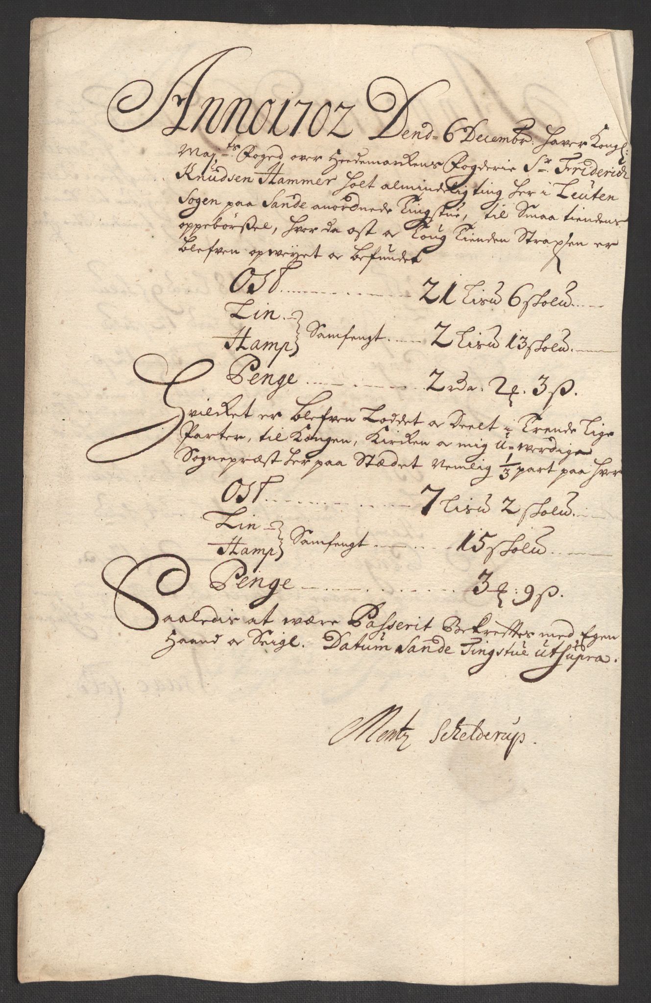 Rentekammeret inntil 1814, Reviderte regnskaper, Fogderegnskap, AV/RA-EA-4092/R16/L1040: Fogderegnskap Hedmark, 1701-1702, s. 267