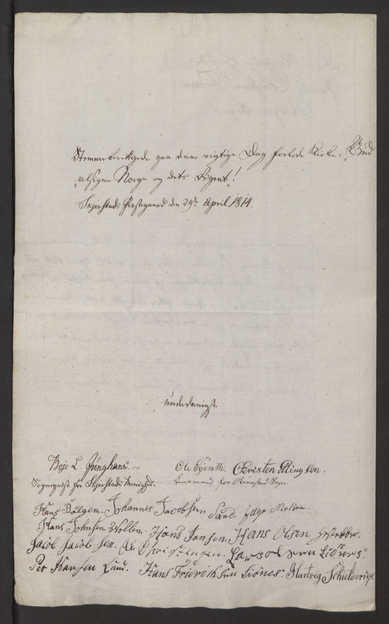 Fylkesmannen i Nordland, AV/SAT-A-0499/1.1/Ø/Øz/L0002/0003: Diverse / Adresser til Christian Frederik, 1814, s. 43
