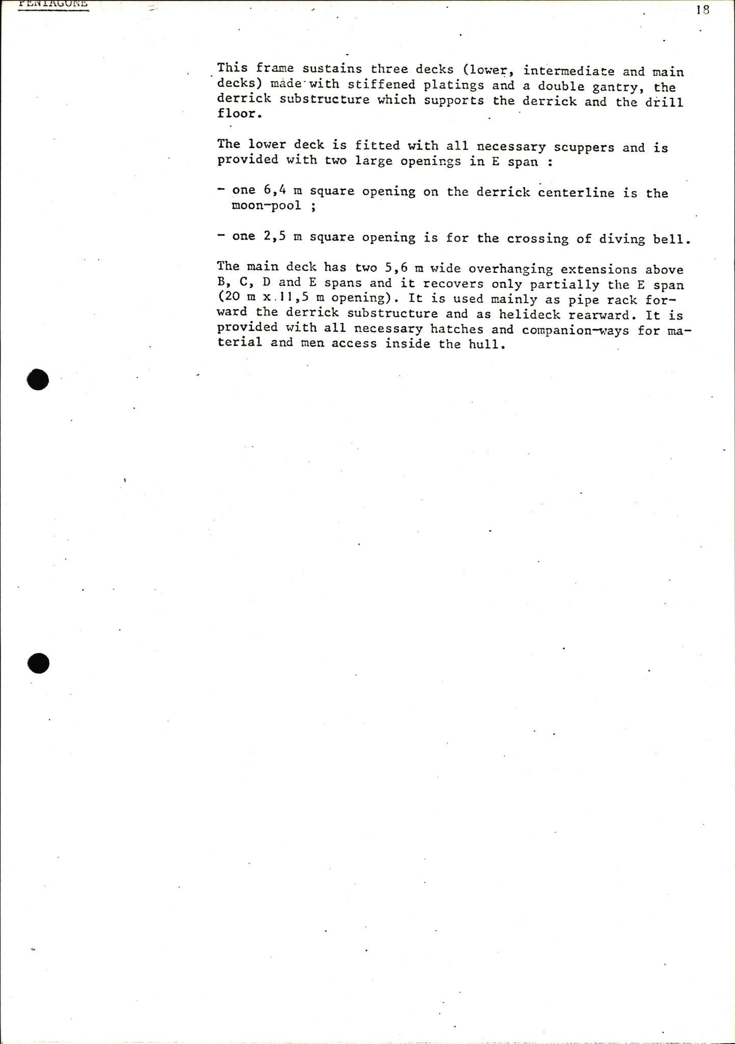 Pa 1503 - Stavanger Drilling AS, AV/SAST-A-101906/2/E/Eb/Ebb/L0001: Alexander L. Kielland plattform - Operation manual, 1976, s. 25