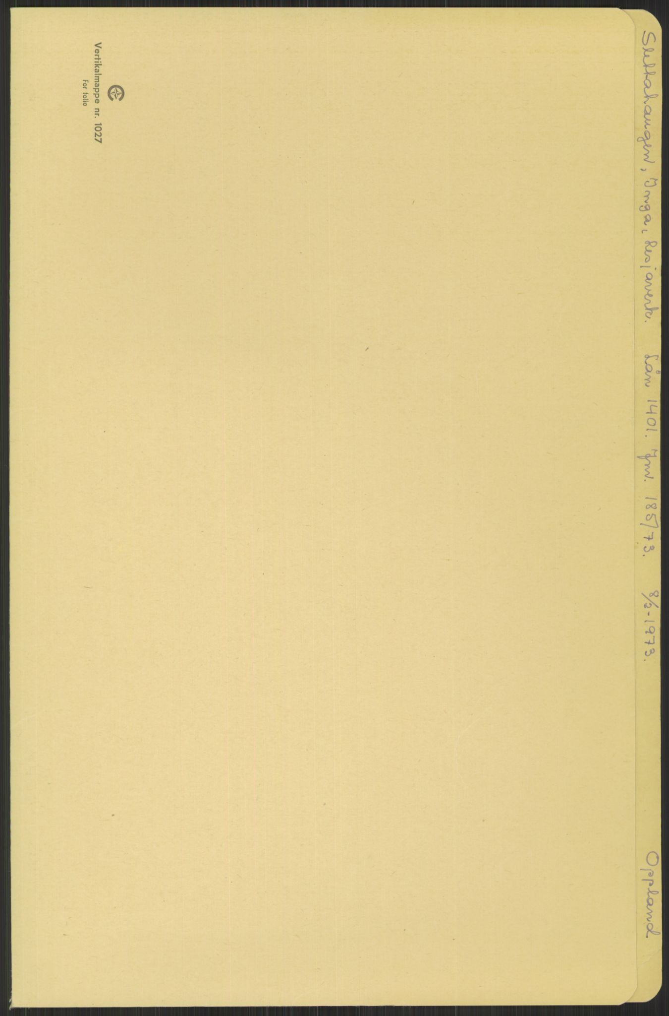 Samlinger til kildeutgivelse, Amerikabrevene, RA/EA-4057/F/L0014: Innlån fra Oppland: Nyberg - Slettahaugen, 1838-1914, s. 849