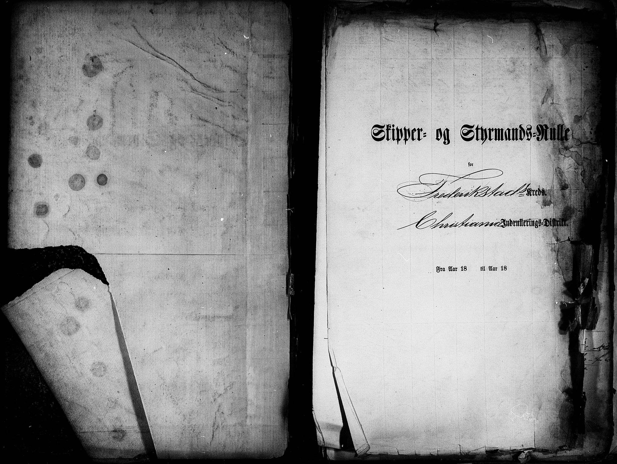 Fredrikstad mønstringskontor, AV/SAO-A-10569b/F/Fc/Fcd/L0001: Skipper og styrmannsrulle, 1860-1868, s. 2