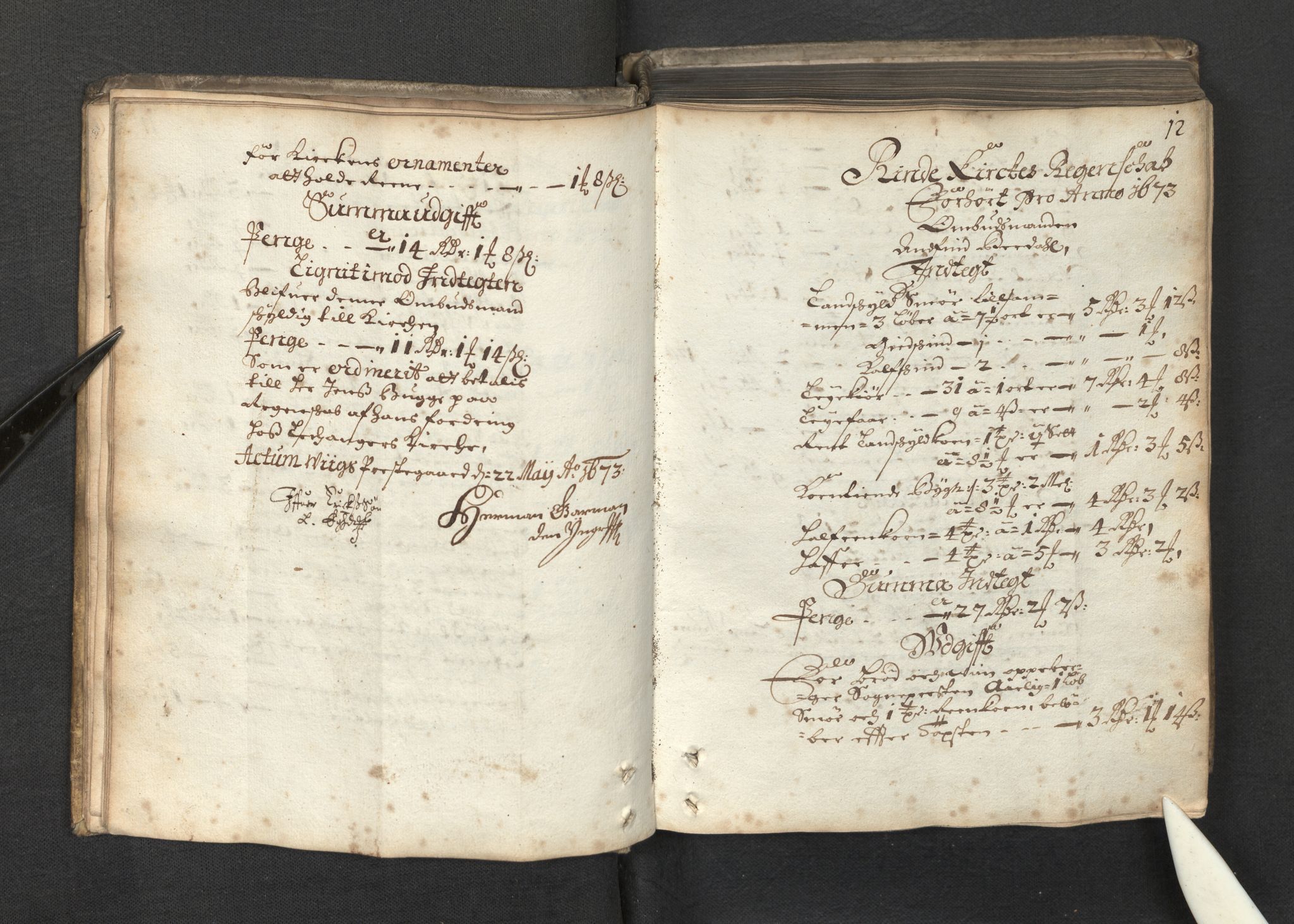 Sogn prosti/Leikanger prestegjeld, AV/SAB-A-55601/F/L0003: Rinde, 1667-1722