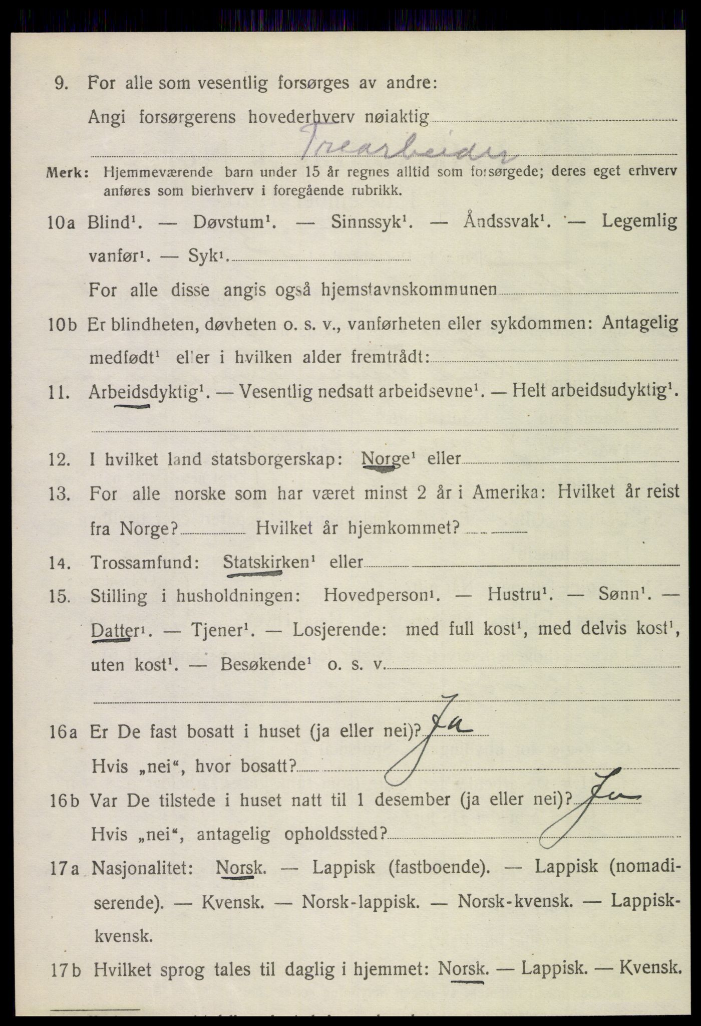 SAT, Folketelling 1920 for 1817 Tjøtta herred, 1920, s. 3042