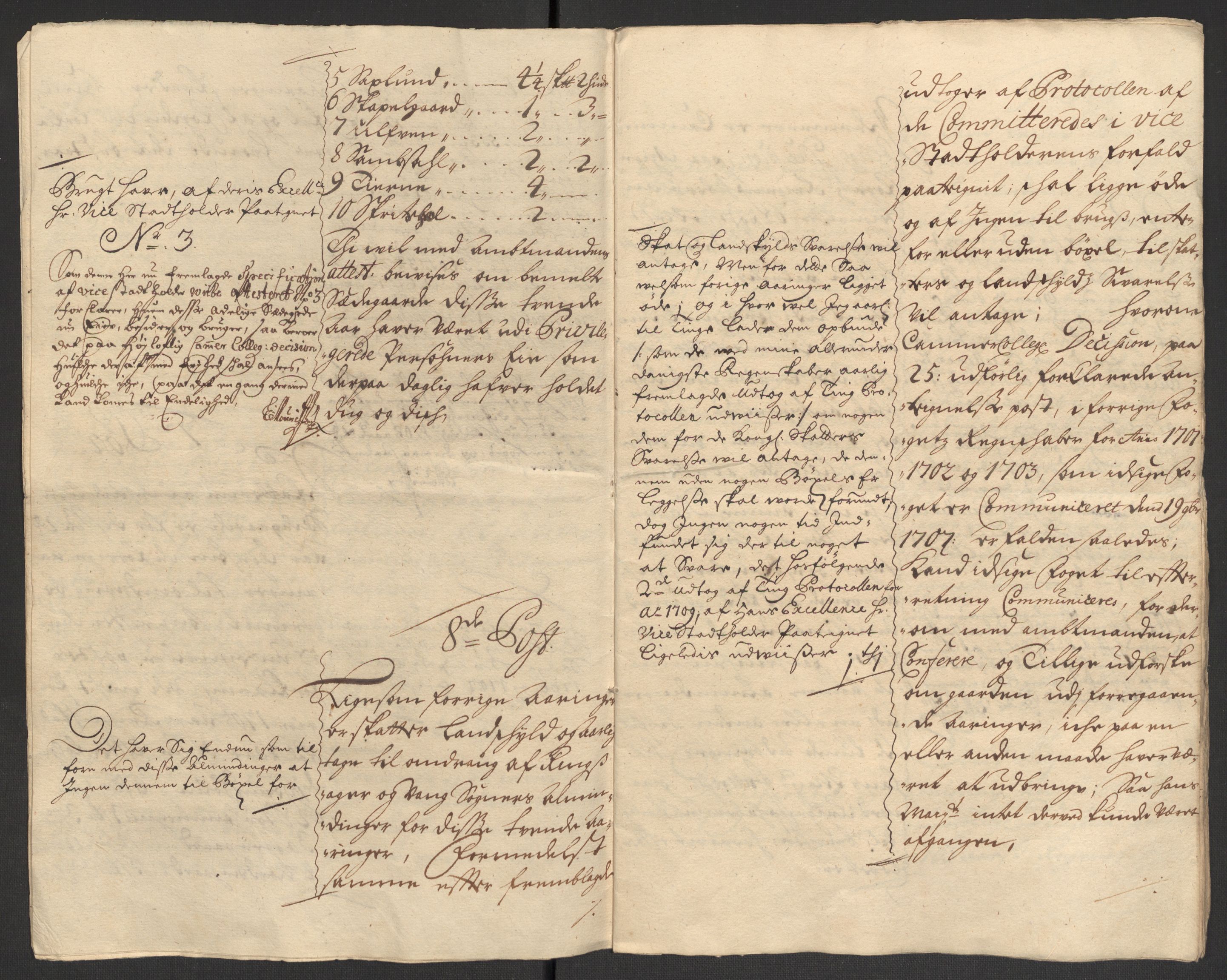 Rentekammeret inntil 1814, Reviderte regnskaper, Fogderegnskap, AV/RA-EA-4092/R16/L1043: Fogderegnskap Hedmark, 1706-1707, s. 478