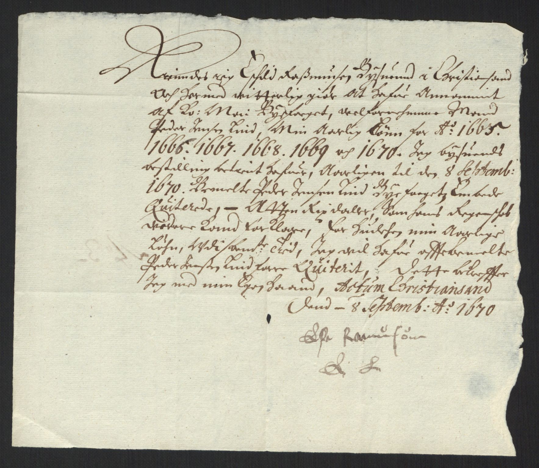 Rentekammeret inntil 1814, Reviderte regnskaper, Byregnskaper, RA/EA-4066/R/Rm/L0284: [M17] Sikt og sakefall, 1658-1680, s. 45
