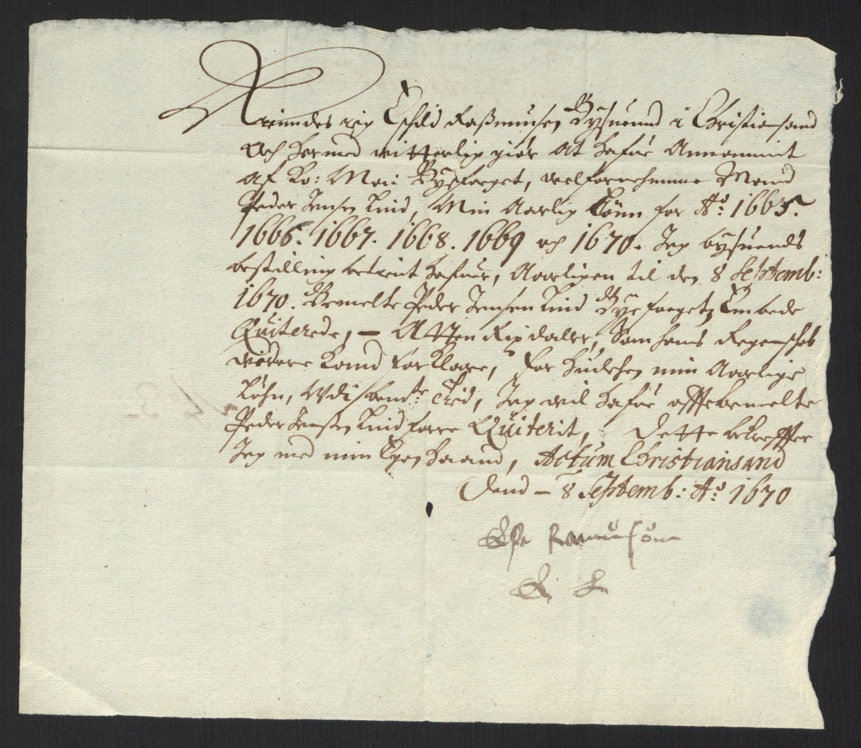 Rentekammeret inntil 1814, Reviderte regnskaper, Byregnskaper, AV/RA-EA-4066/R/Rm/L0284: [M17] Sikt og sakefall, 1658-1680, s. 45