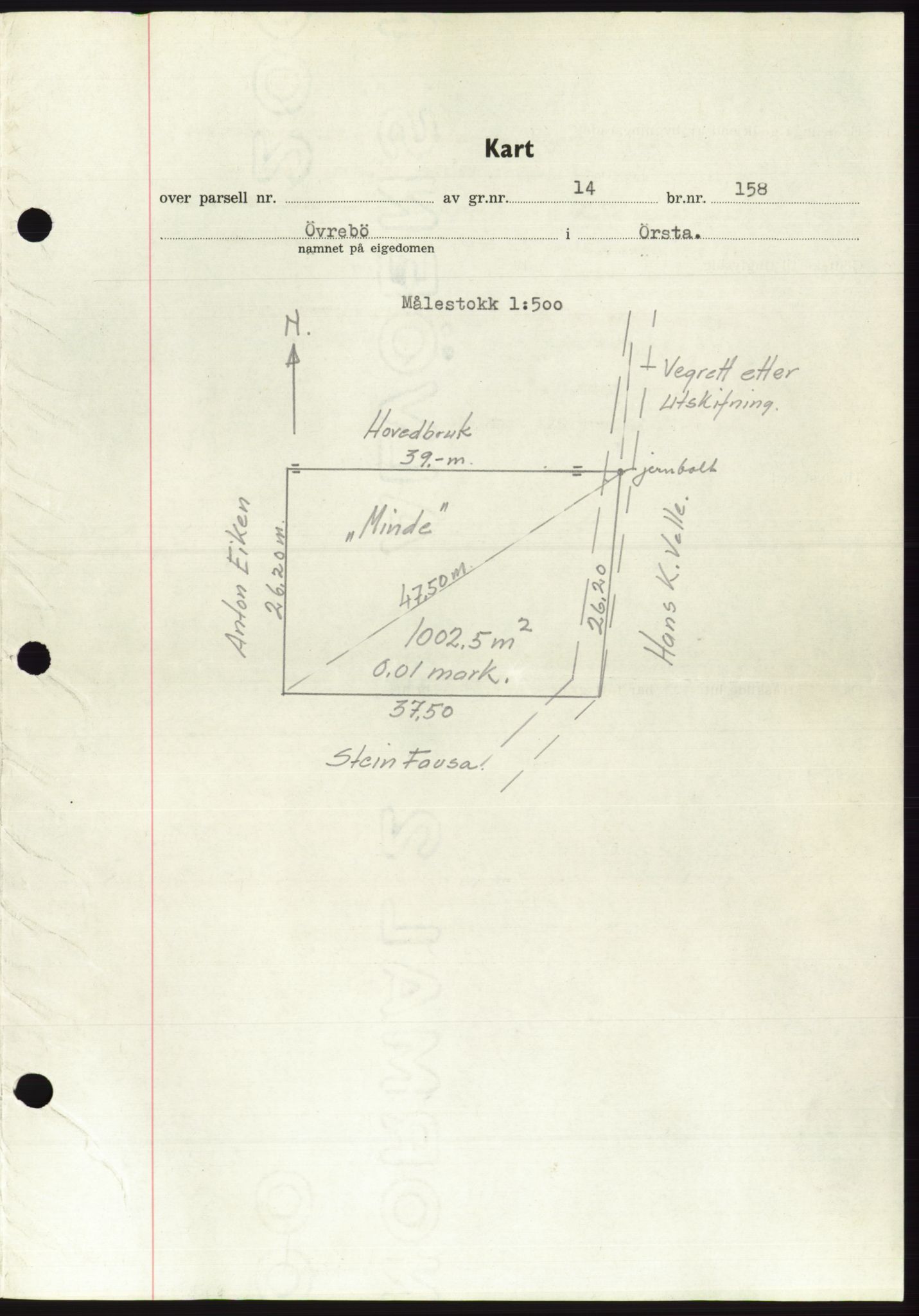 Søre Sunnmøre sorenskriveri, AV/SAT-A-4122/1/2/2C/L0102: Pantebok nr. 28A, 1955-1956, Dagboknr: 2886/1955