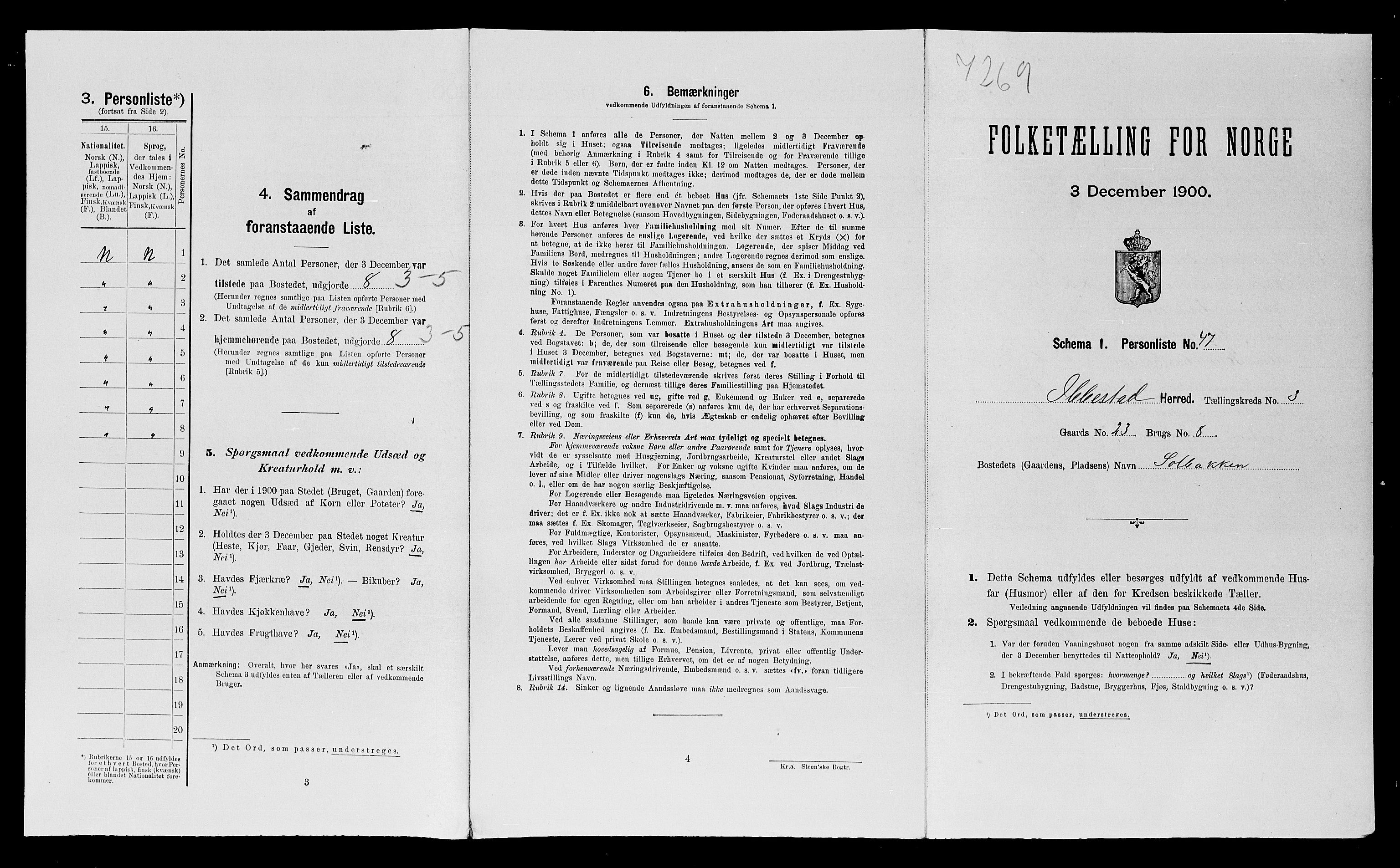 SATØ, Folketelling 1900 for 1917 Ibestad herred, 1900, s. 552