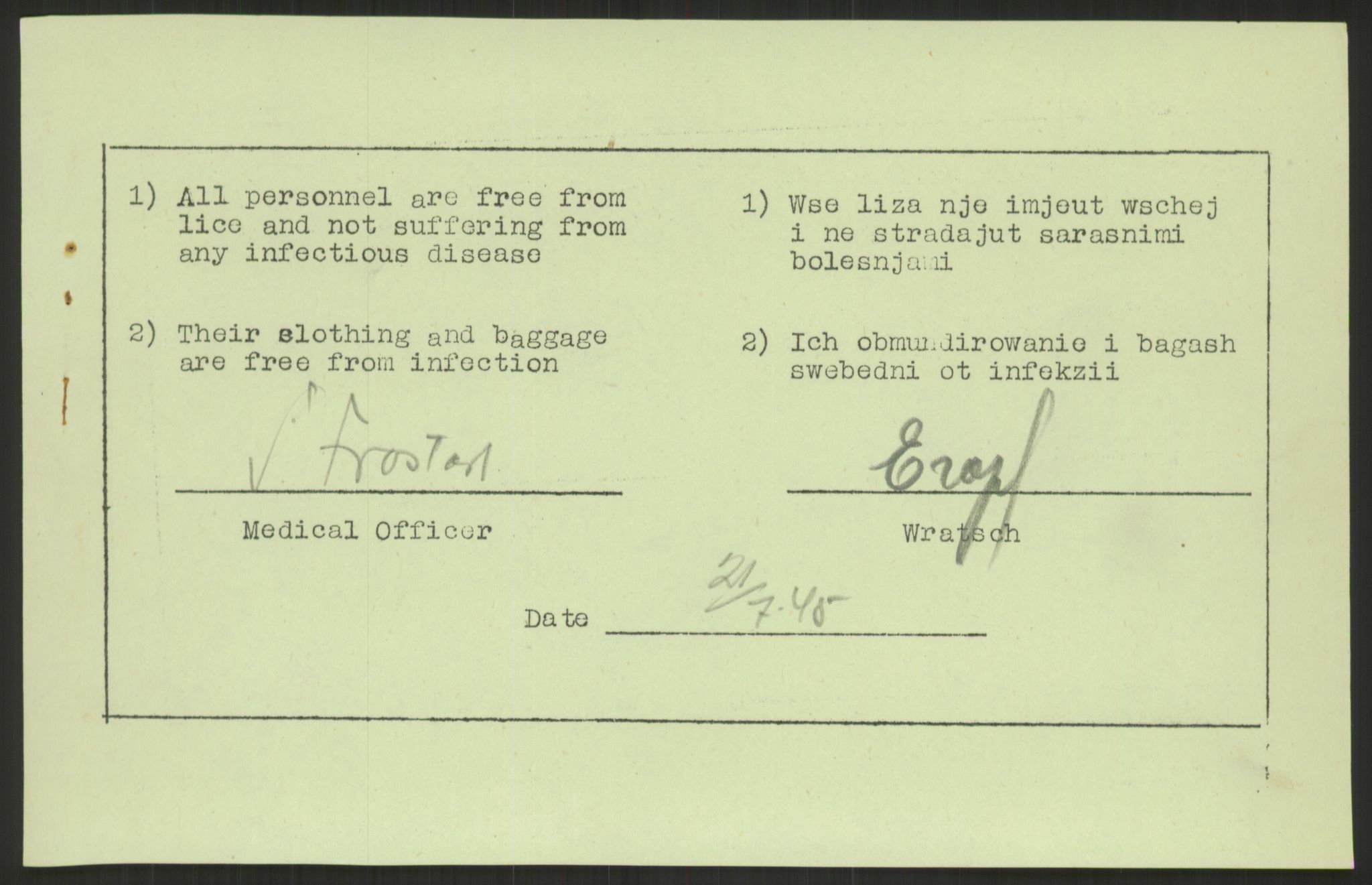 Flyktnings- og fangedirektoratet, Repatrieringskontoret, RA/S-1681/D/Db/L0023: Displaced Persons (DPs) og sivile tyskere, 1945-1948, s. 484