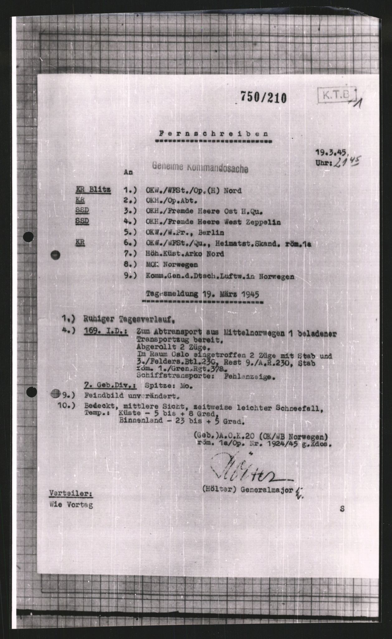 Forsvarets Overkommando. 2 kontor. Arkiv 11.4. Spredte tyske arkivsaker, AV/RA-RAFA-7031/D/Dar/Dara/L0008: Krigsdagbøker for 20. Gebirgs-Armee-Oberkommando (AOK 20), 1945, s. 551