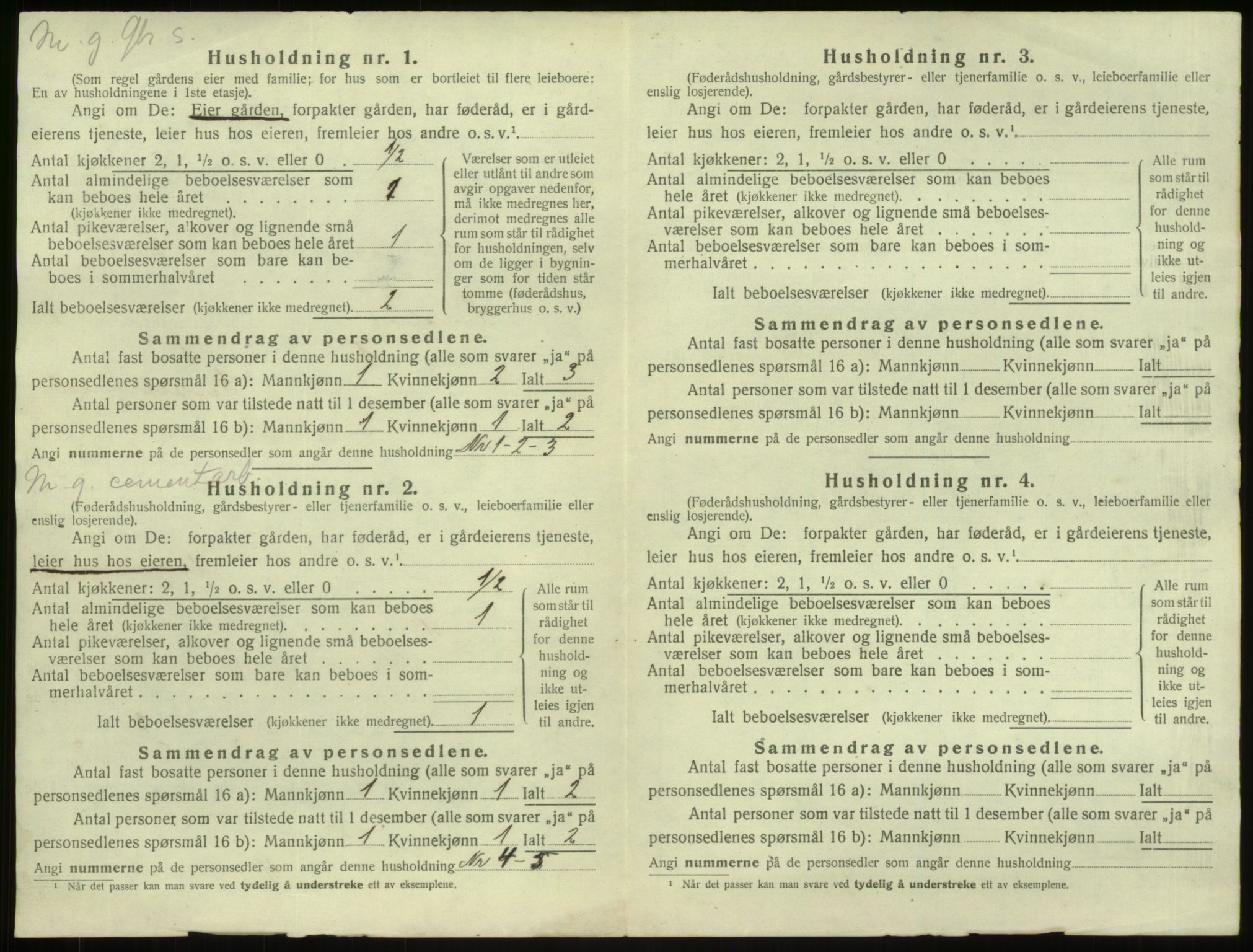 SAB, Folketelling 1920 for 1263 Lindås herred, 1920, s. 70
