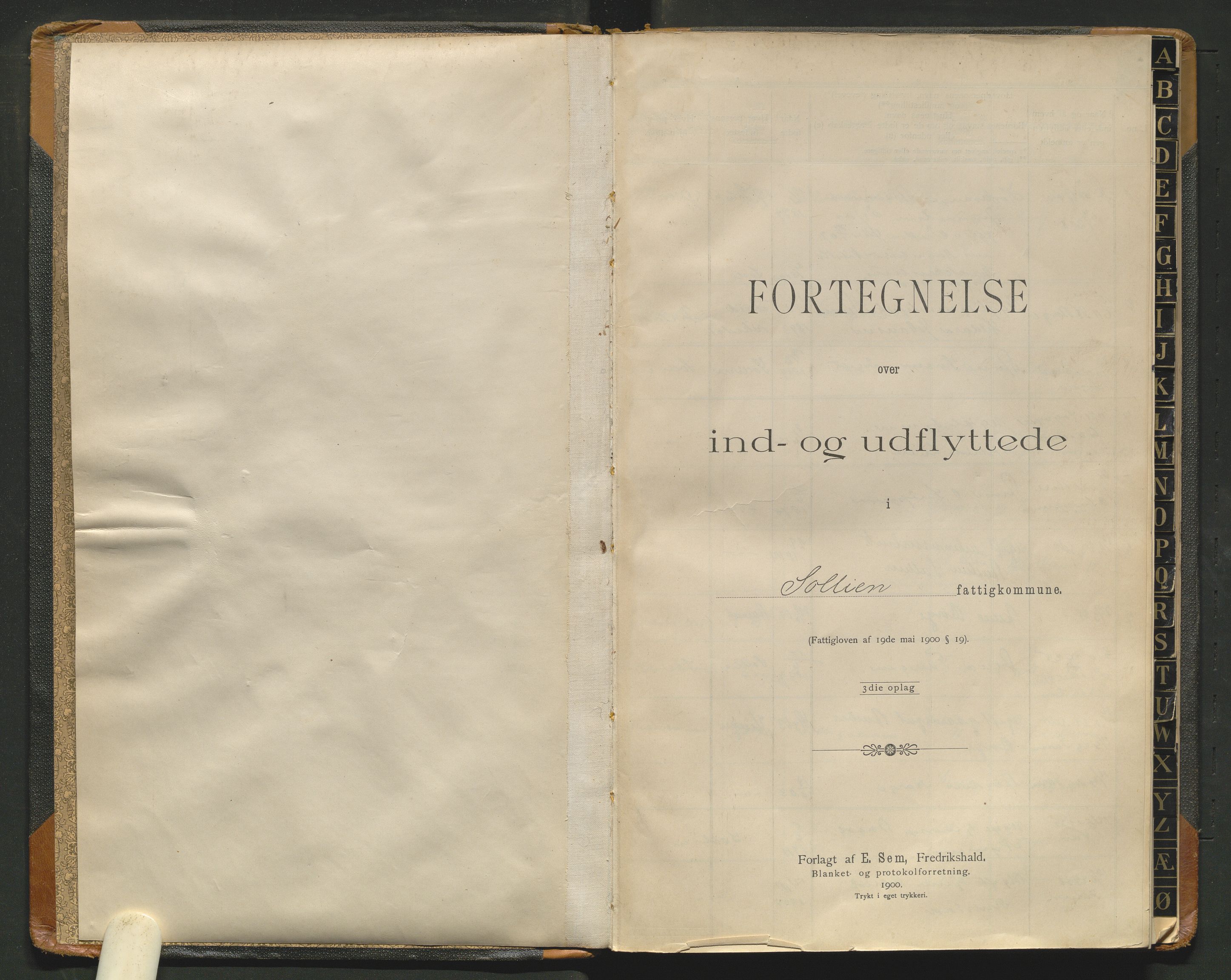 Stor-Elvdal lensmannskontor, AV/SAH-LHS-027/L/La/L0001/0003: Inn- og utflyttede / Inn- og utflyttede, Sollia, 1902-1943