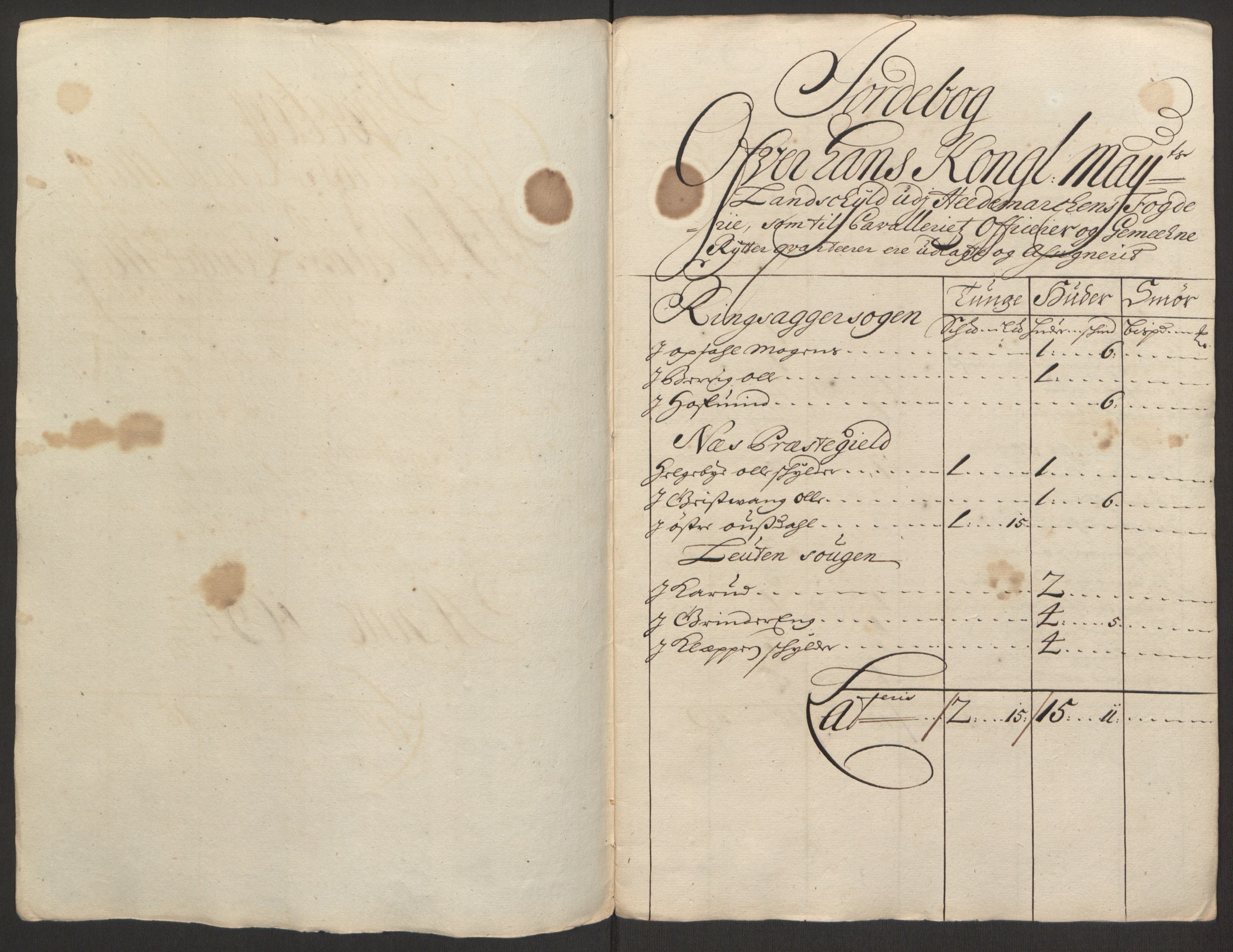 Rentekammeret inntil 1814, Reviderte regnskaper, Fogderegnskap, RA/EA-4092/R16/L1035: Fogderegnskap Hedmark, 1694, s. 35