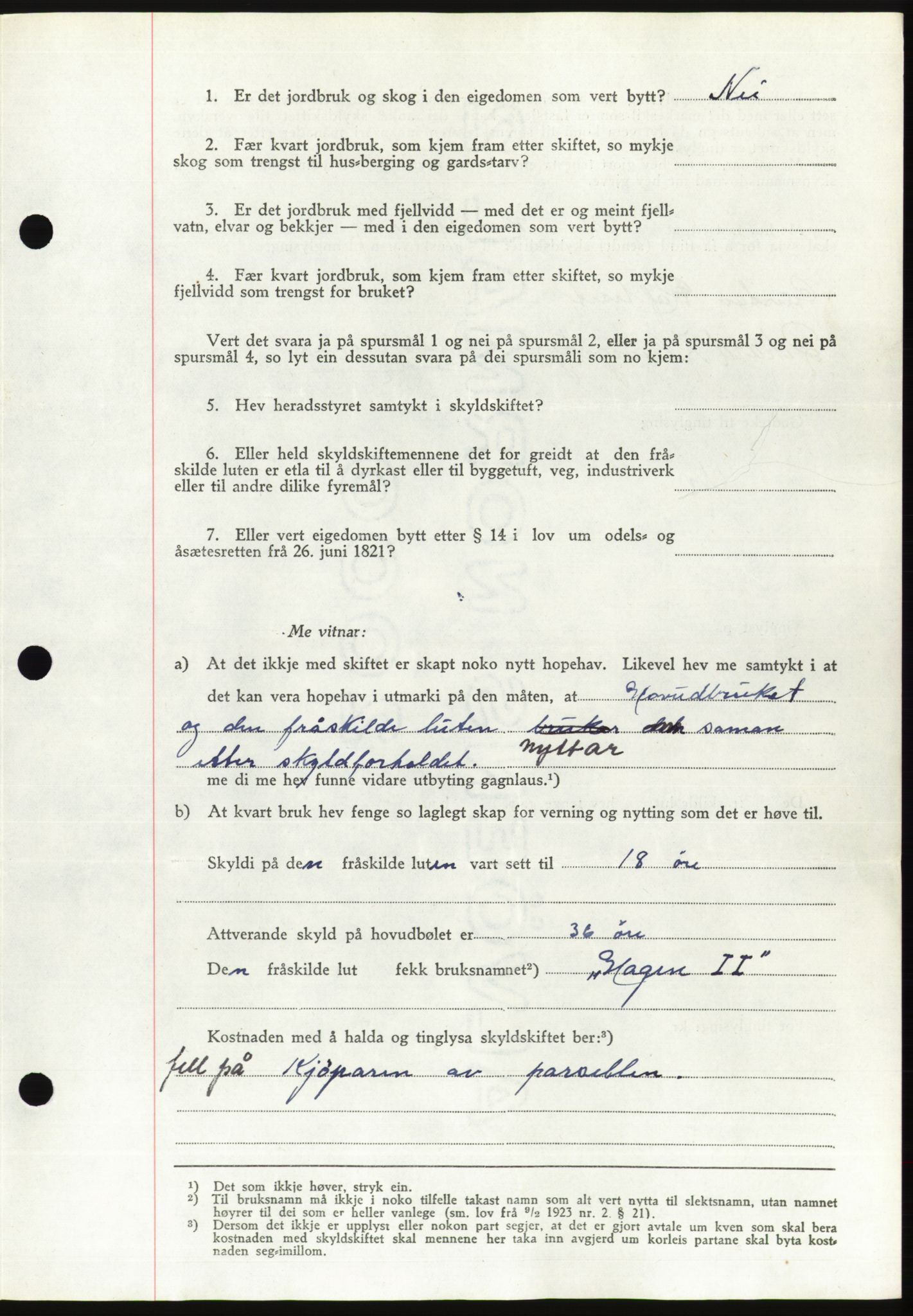 Søre Sunnmøre sorenskriveri, AV/SAT-A-4122/1/2/2C/L0076: Pantebok nr. 2A, 1943-1944, Dagboknr: 715/1944