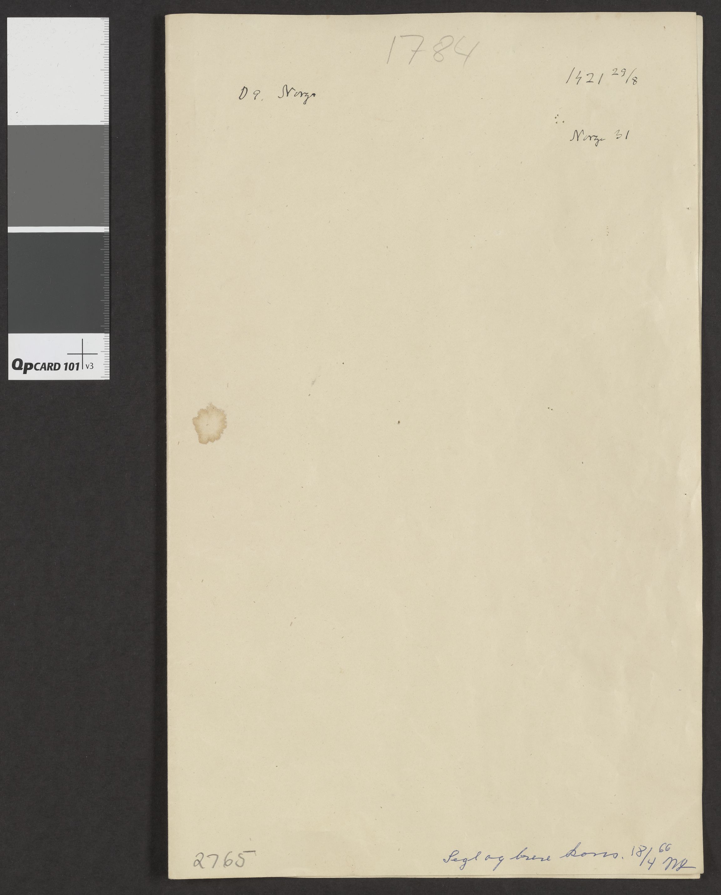 Riksarkivets diplomsamling, AV/RA-EA-5965/F06/L0021: Dokument nr. 1b, 30-31, 1421