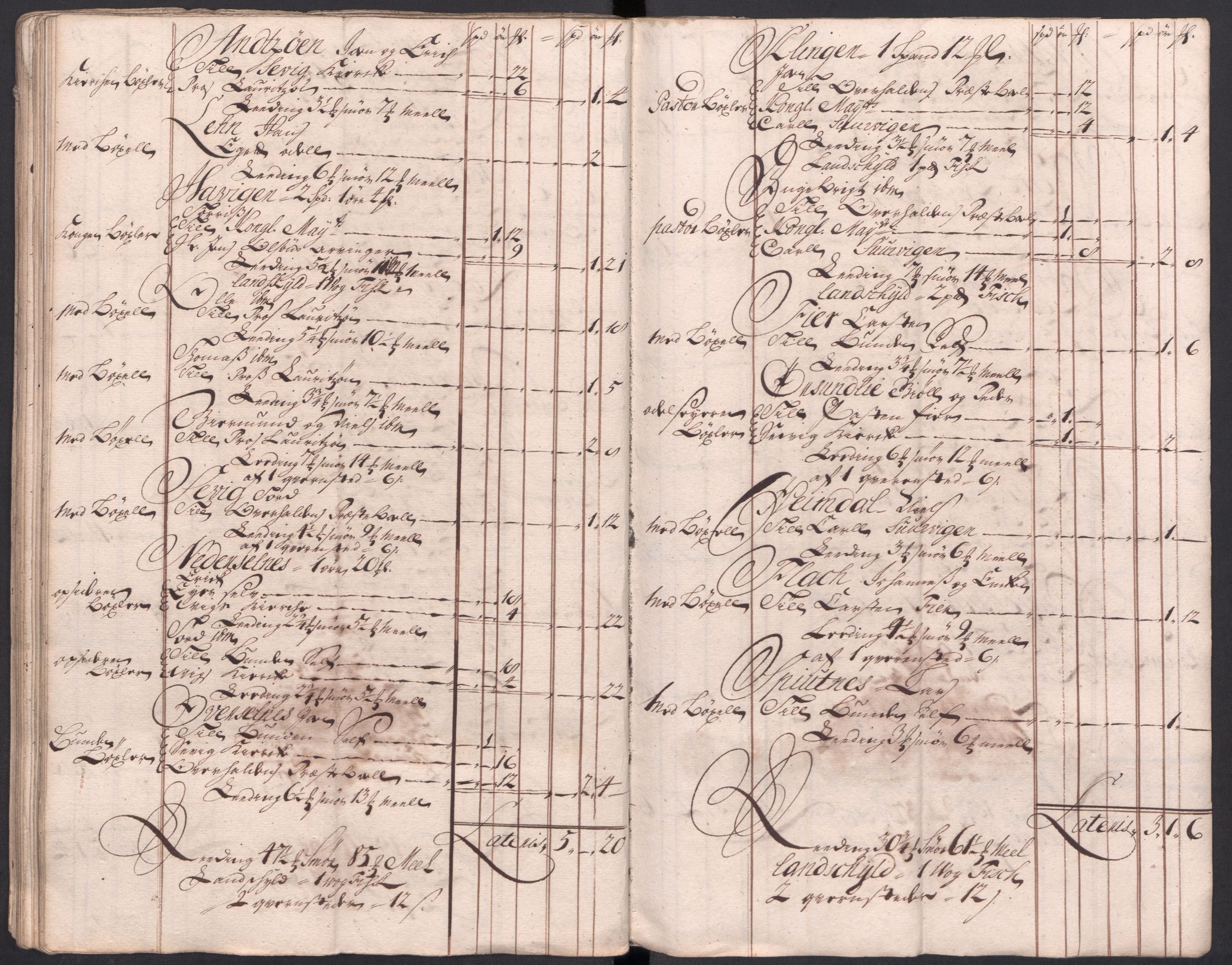 Rentekammeret inntil 1814, Reviderte regnskaper, Fogderegnskap, AV/RA-EA-4092/R64/L4435: Fogderegnskap Namdal, 1714, s. 80