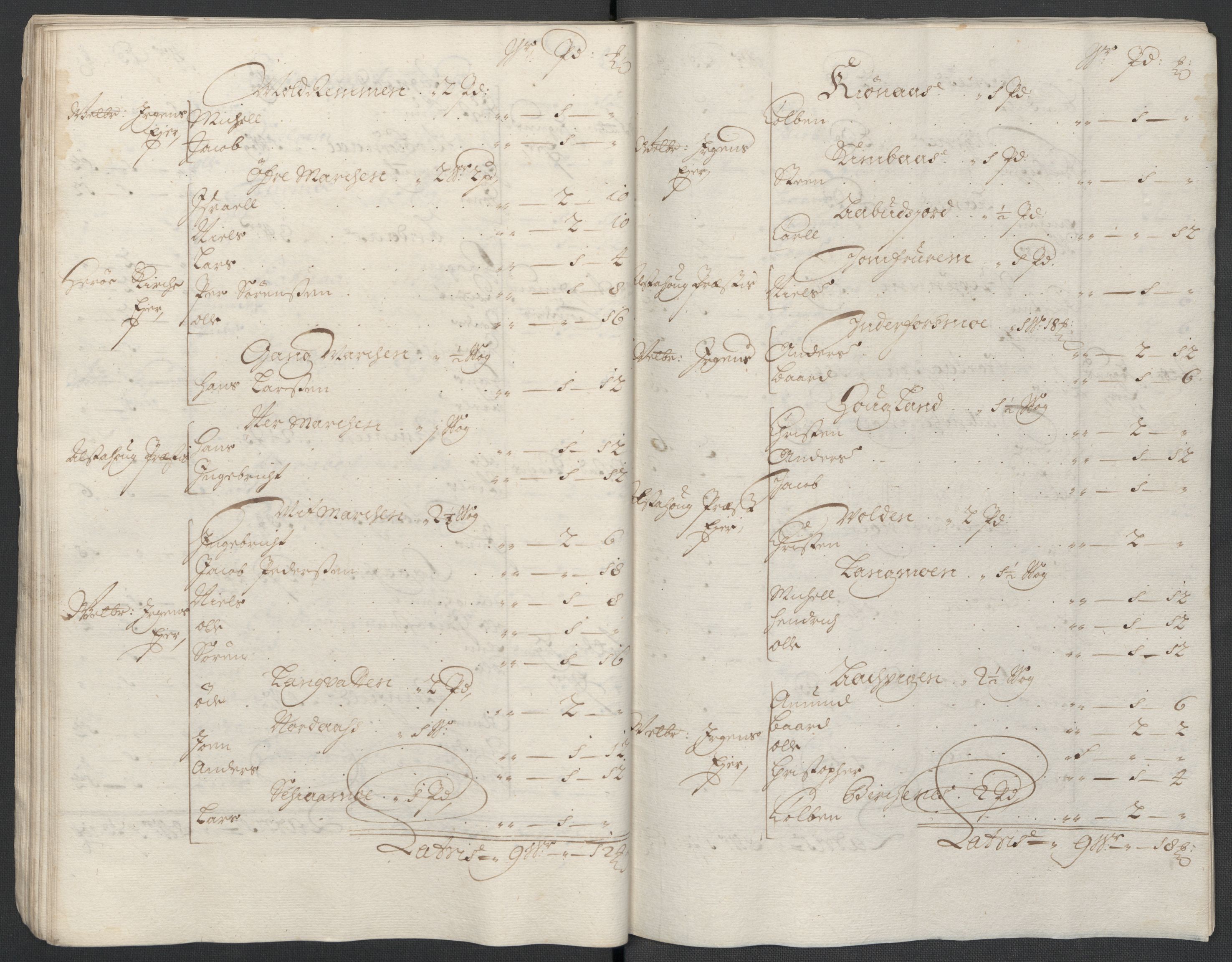 Rentekammeret inntil 1814, Reviderte regnskaper, Fogderegnskap, RA/EA-4092/R65/L4506: Fogderegnskap Helgeland, 1697-1698, s. 51