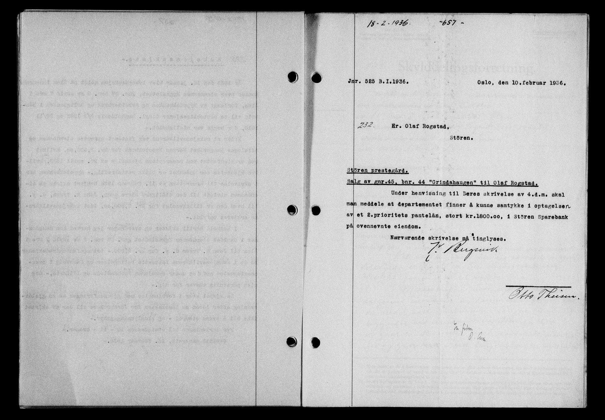 Gauldal sorenskriveri, SAT/A-0014/1/2/2C/L0045: Pantebok nr. 47-49, 1935-1936, Tingl.dato: 18.02.1936
