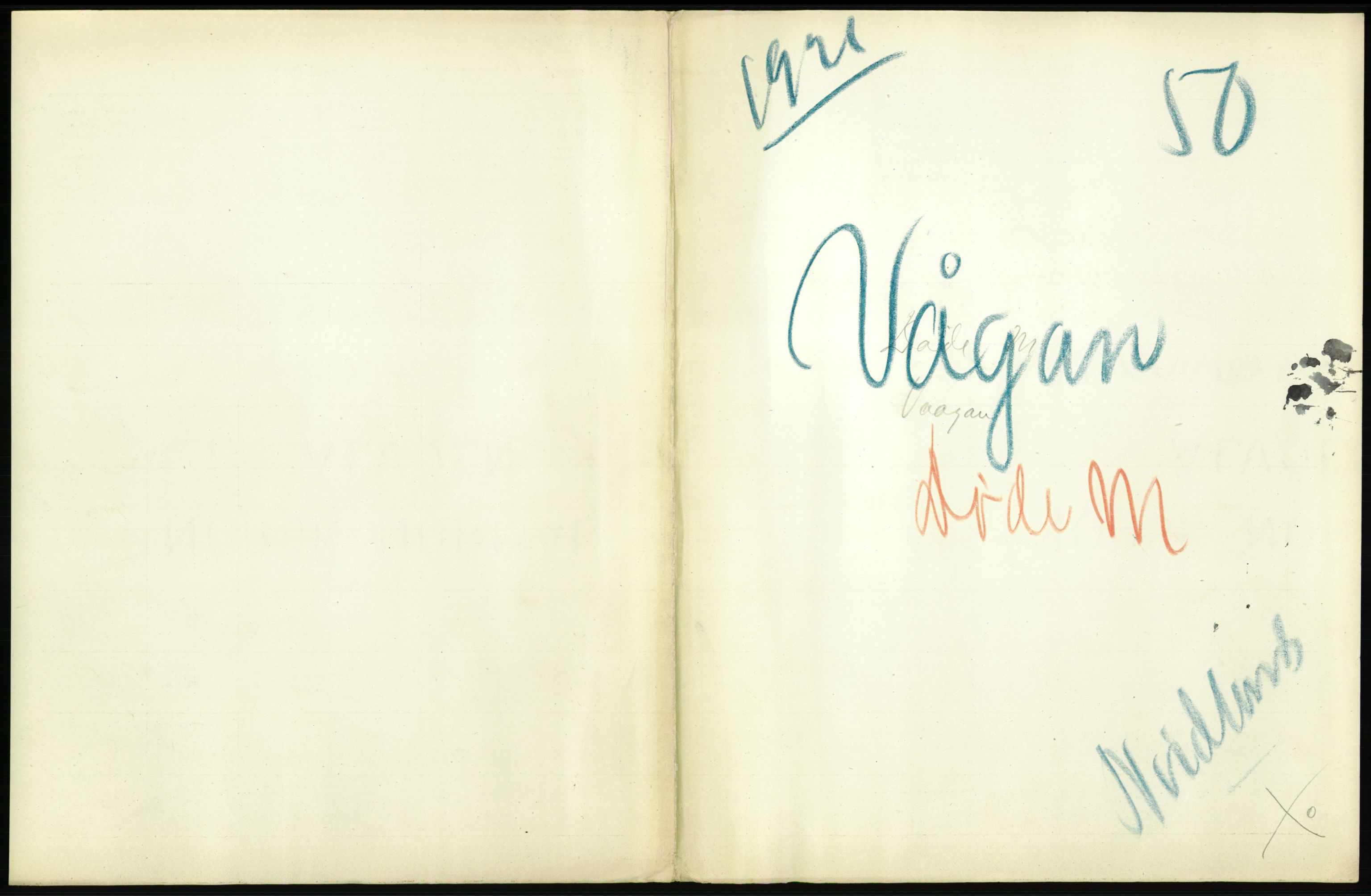 Statistisk sentralbyrå, Sosiodemografiske emner, Befolkning, AV/RA-S-2228/D/Df/Dfc/Dfca/L0051: Nordland fylke: Døde. Bygder og byer., 1921