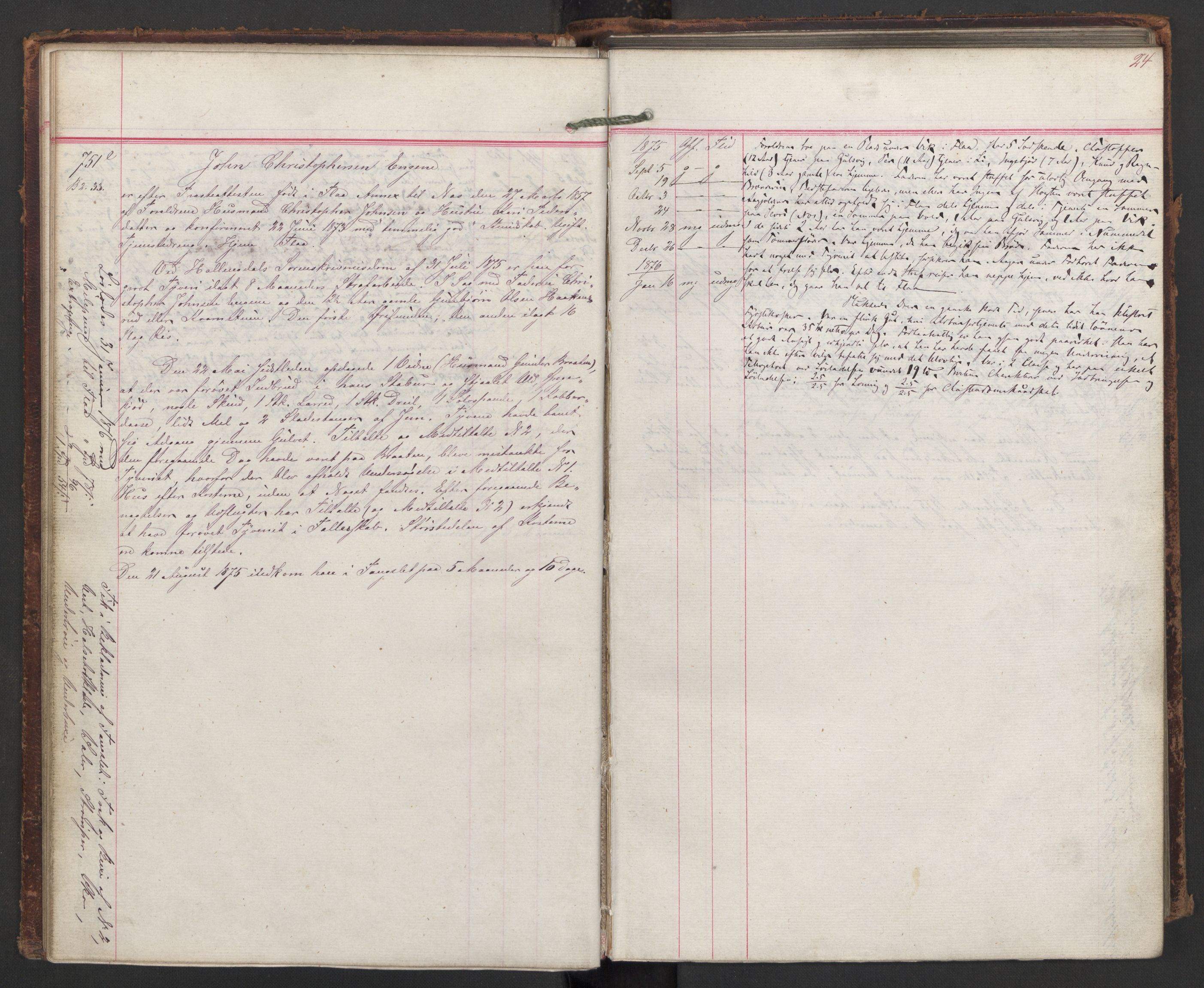 Botsfengslet, AV/RA-S-1539/D/Db/Dbb/L0016: 728e - 20f, 1875-1877, s. 24