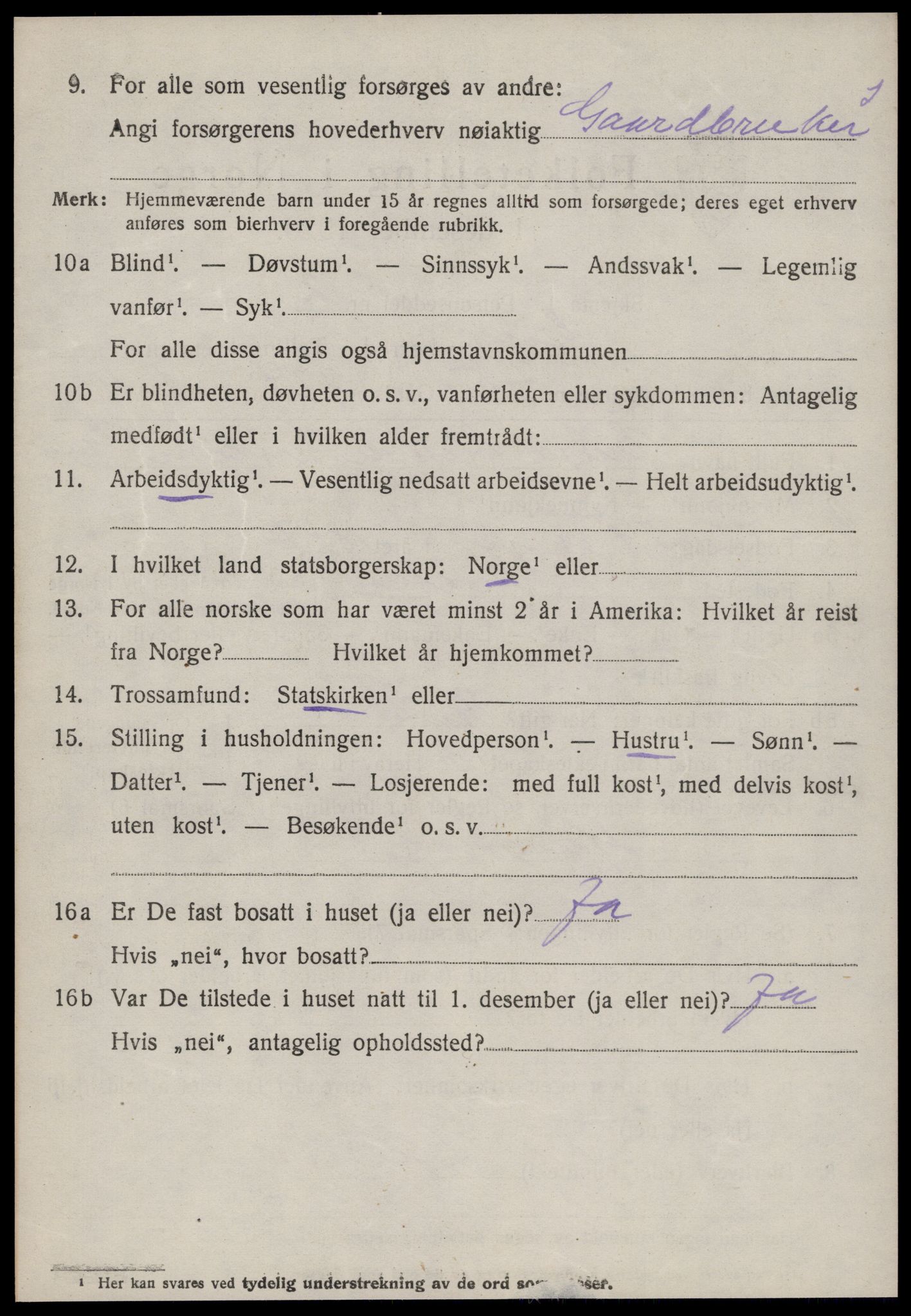 SAT, Folketelling 1920 for 1532 Giske herred, 1920, s. 1603