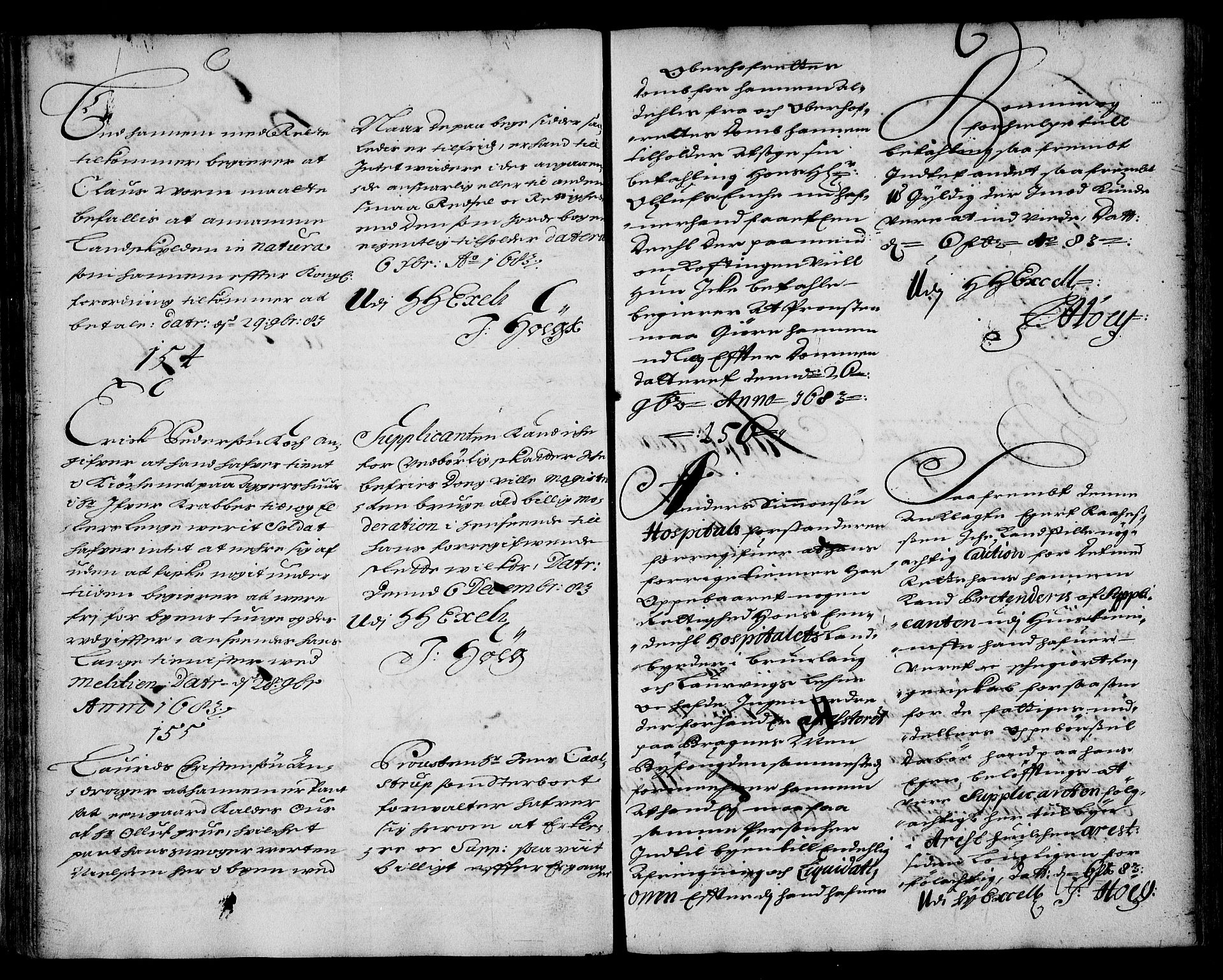 Stattholderembetet 1572-1771, AV/RA-EA-2870/Ae/L0001: Supplikasjons- og resolusjonsprotokoll, 1683-1684