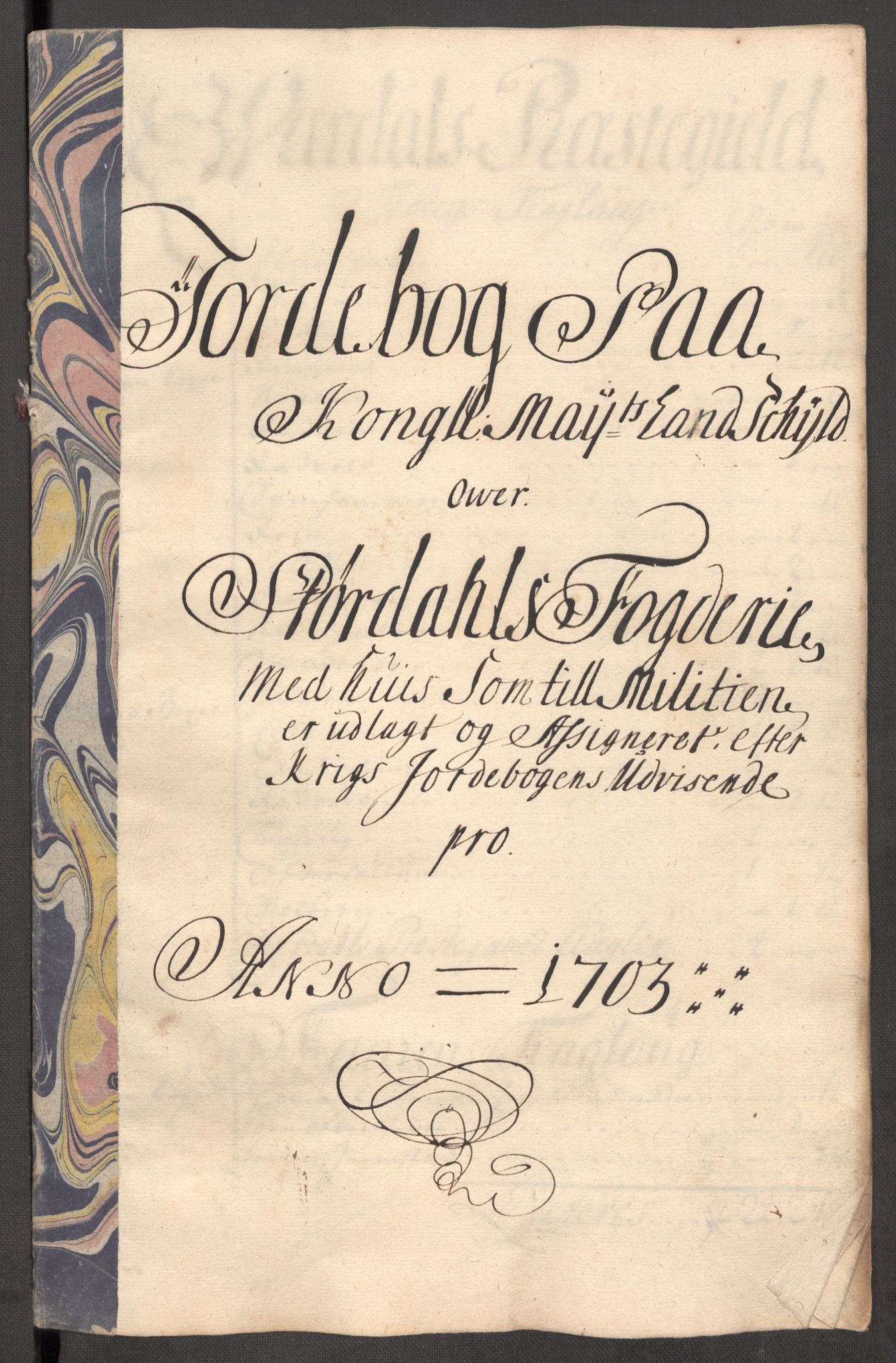 Rentekammeret inntil 1814, Reviderte regnskaper, Fogderegnskap, RA/EA-4092/R62/L4194: Fogderegnskap Stjørdal og Verdal, 1703, s. 107