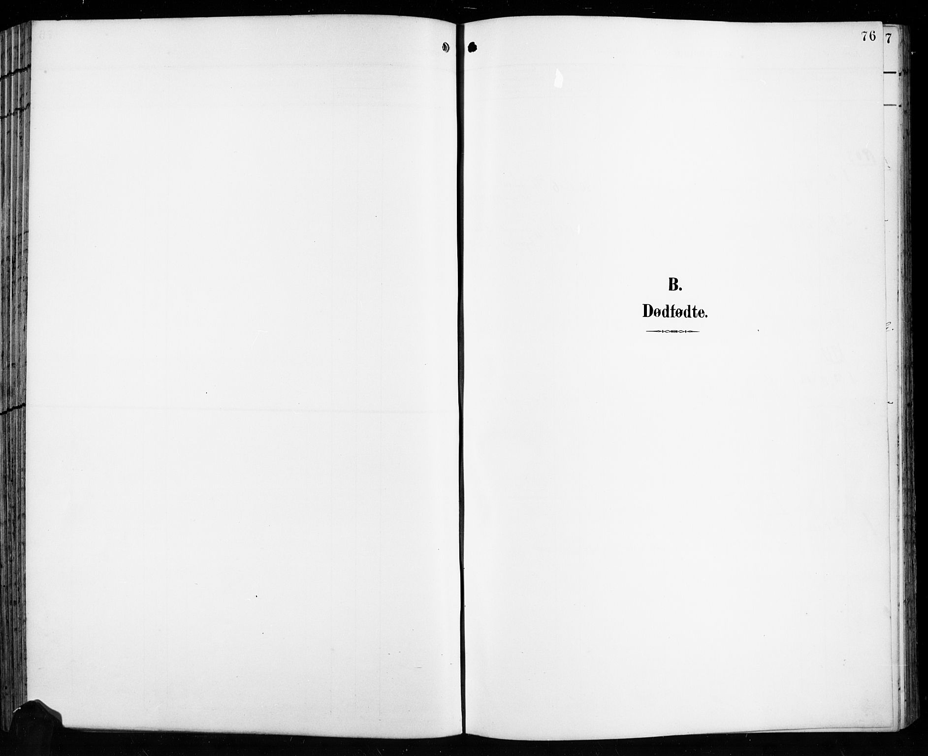 Åseral sokneprestkontor, SAK/1111-0051/F/Fb/L0003: Klokkerbok nr. B 3, 1900-1919, s. 76