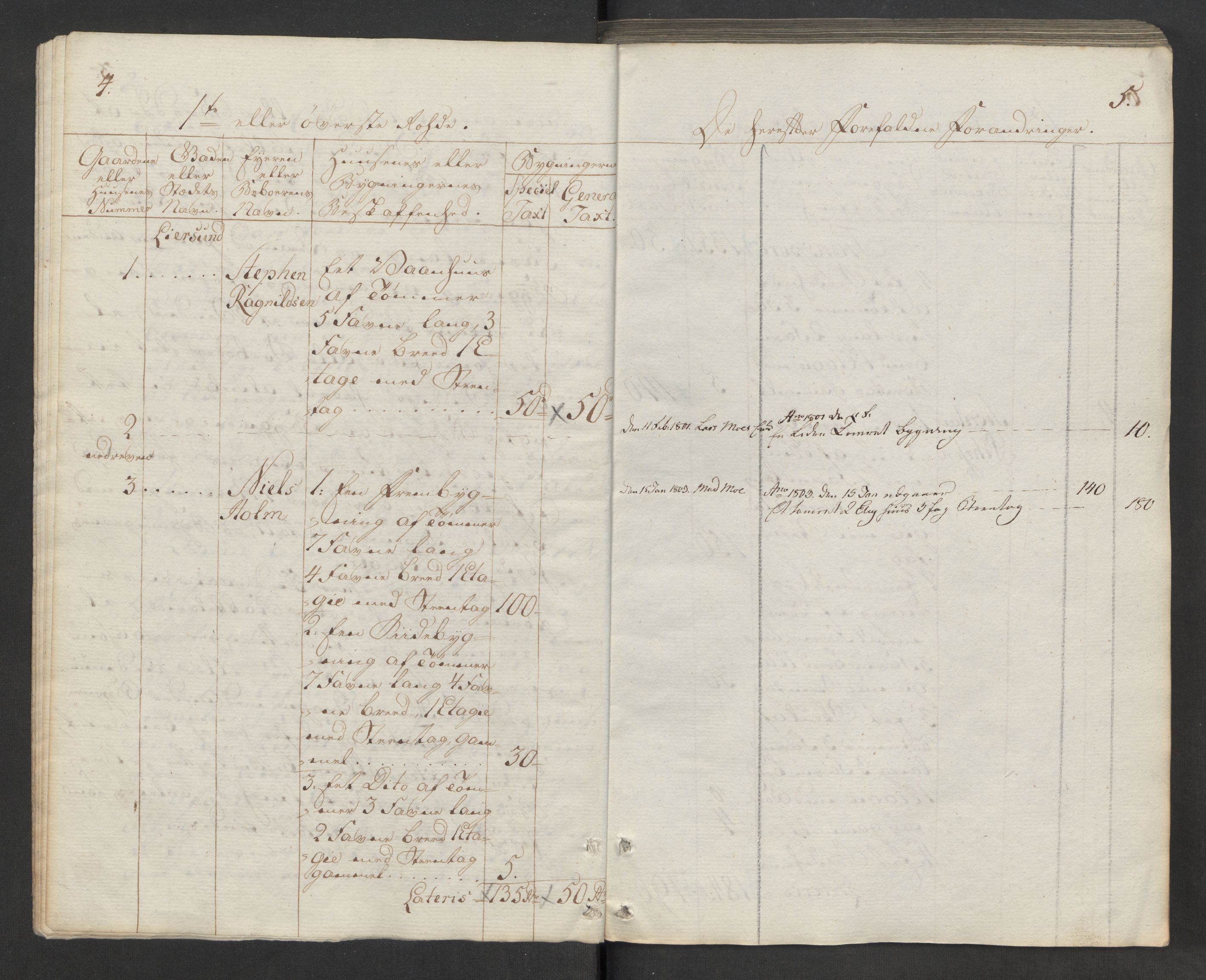 Kommersekollegiet, Brannforsikringskontoret 1767-1814, AV/RA-EA-5458/F/Fa/L0051b/0002: Strømsø / Branntakstprotokoll, 1797