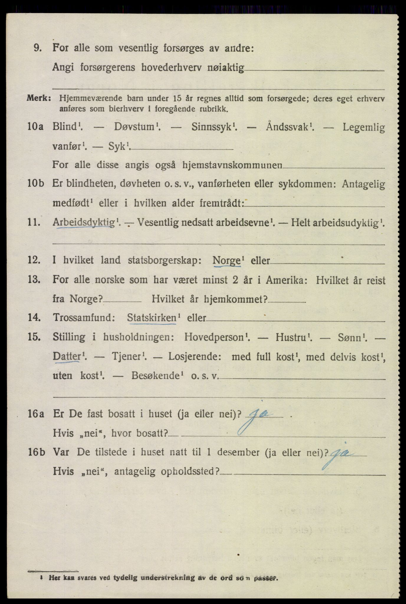 SAH, Folketelling 1920 for 0428 Trysil herred, 1920, s. 12992