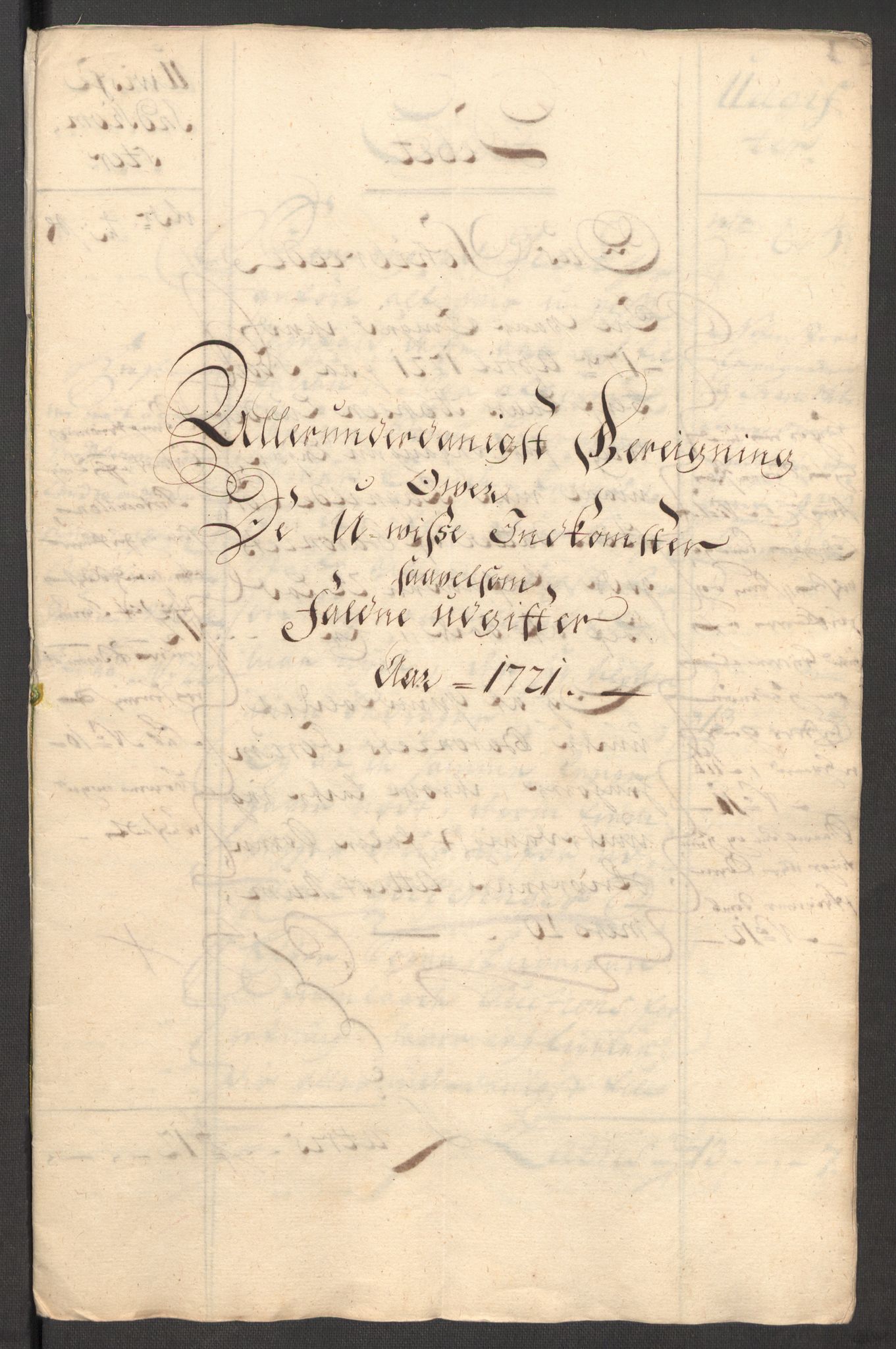 Rentekammeret inntil 1814, Reviderte regnskaper, Fogderegnskap, RA/EA-4092/R48/L3000: Fogderegnskap Sunnhordland og Hardanger, 1721, s. 109