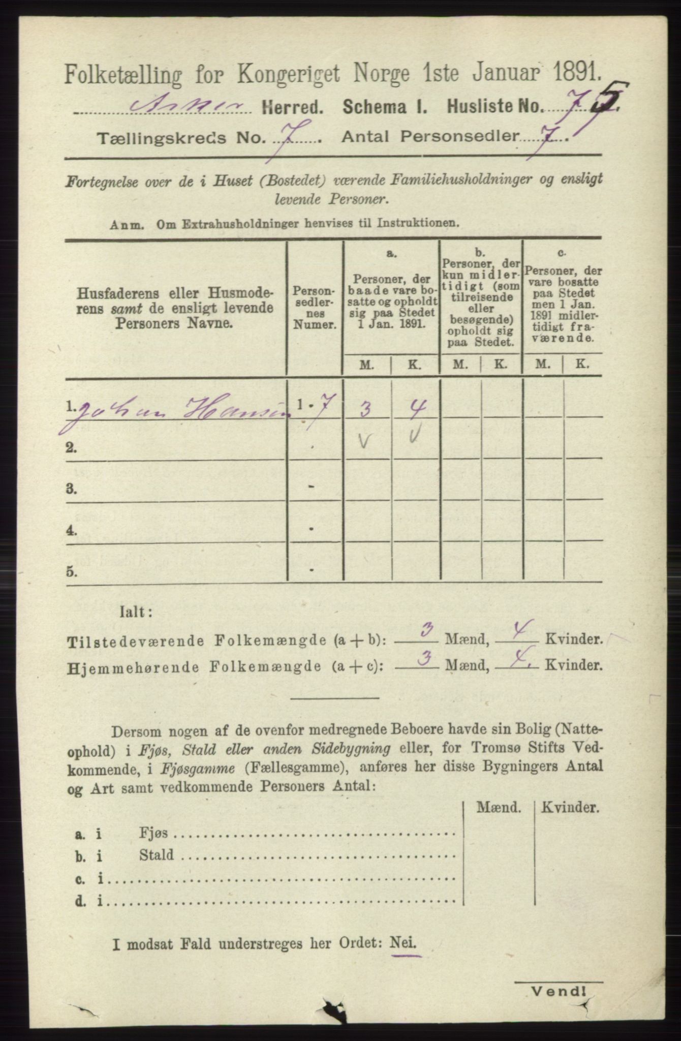 RA, Folketelling 1891 for 0220 Asker herred, 1891, s. 4544