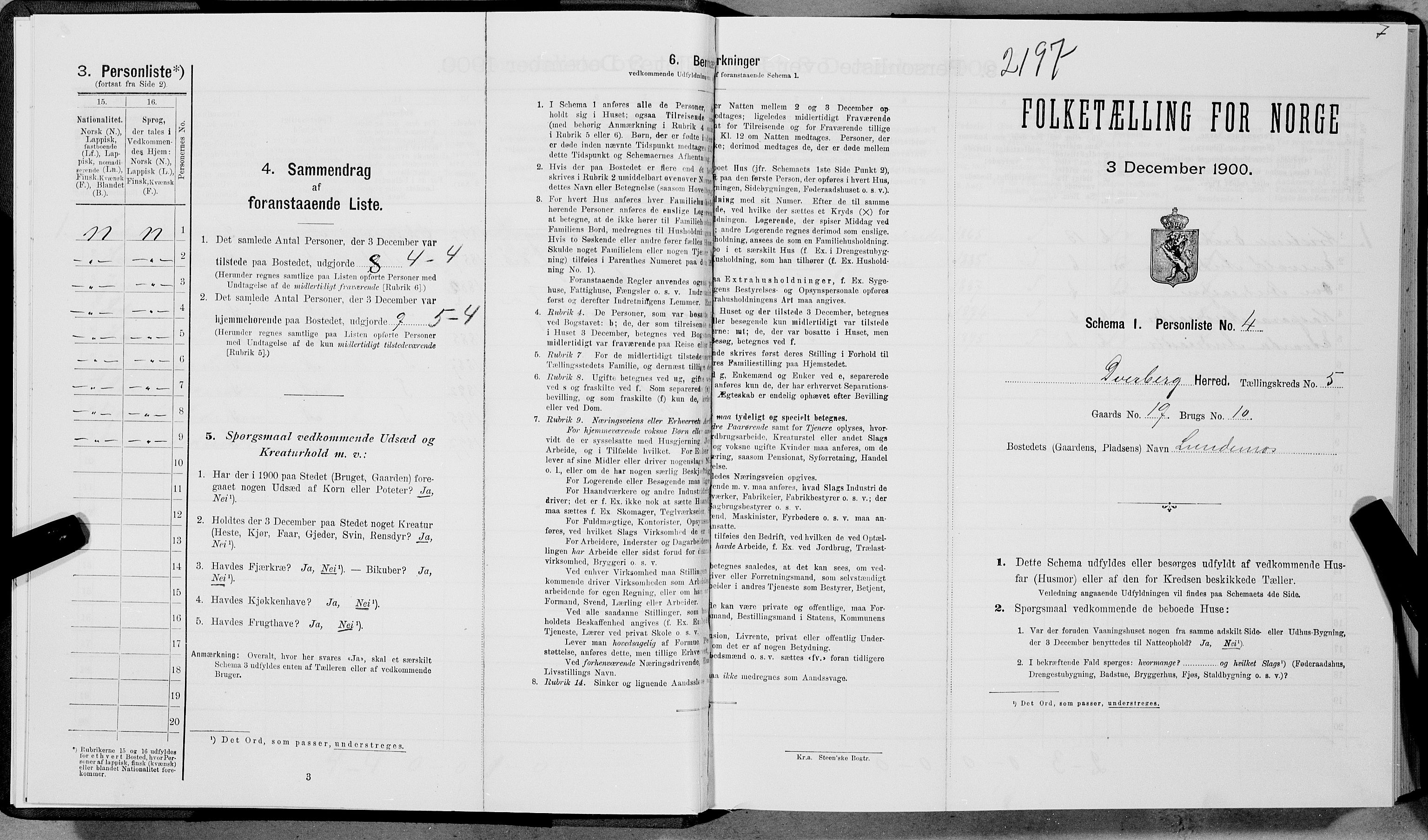 SAT, Folketelling 1900 for 1872 Dverberg herred, 1900, s. 387