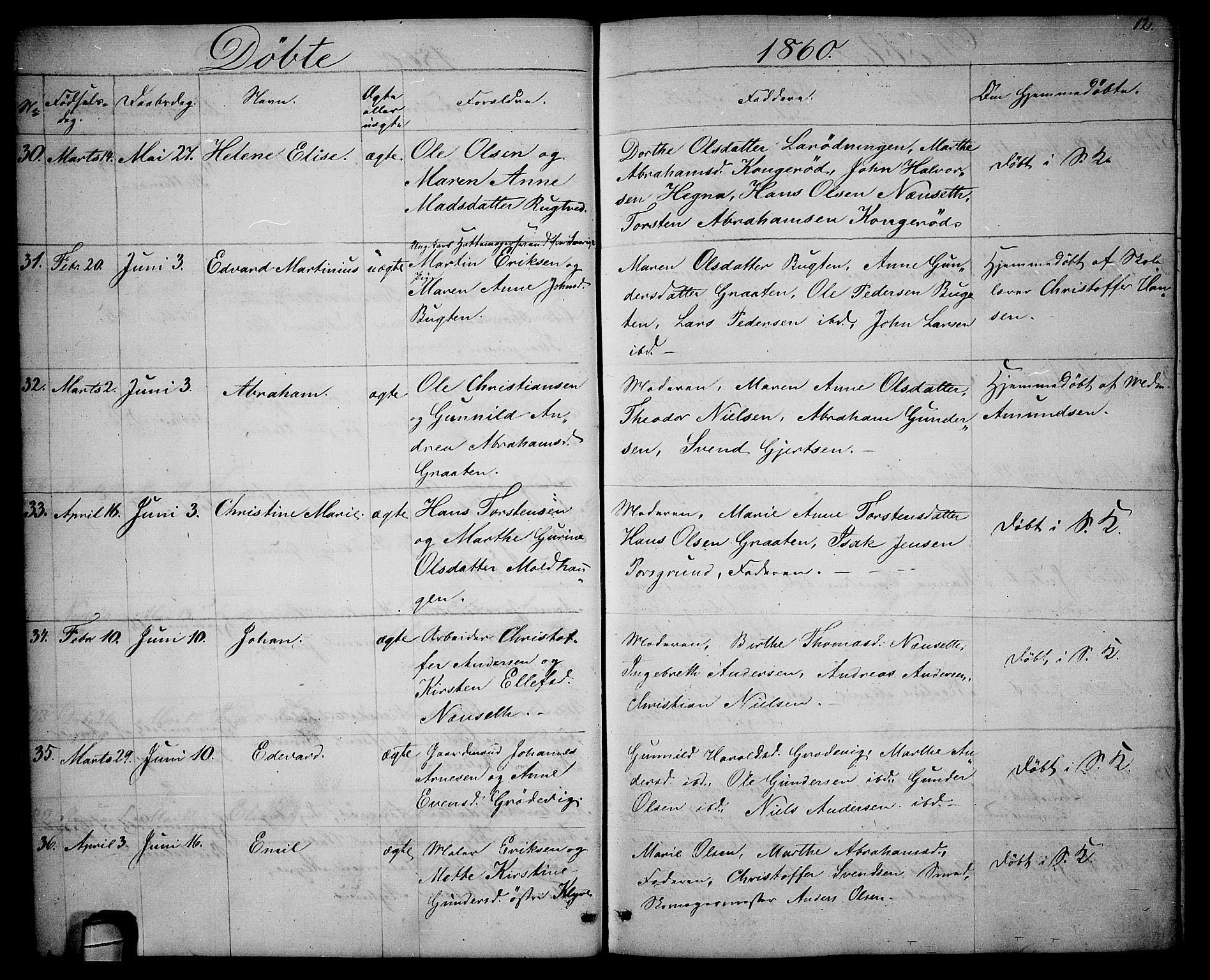 Solum kirkebøker, AV/SAKO-A-306/G/Ga/L0004: Klokkerbok nr. I 4, 1859-1876, s. 12