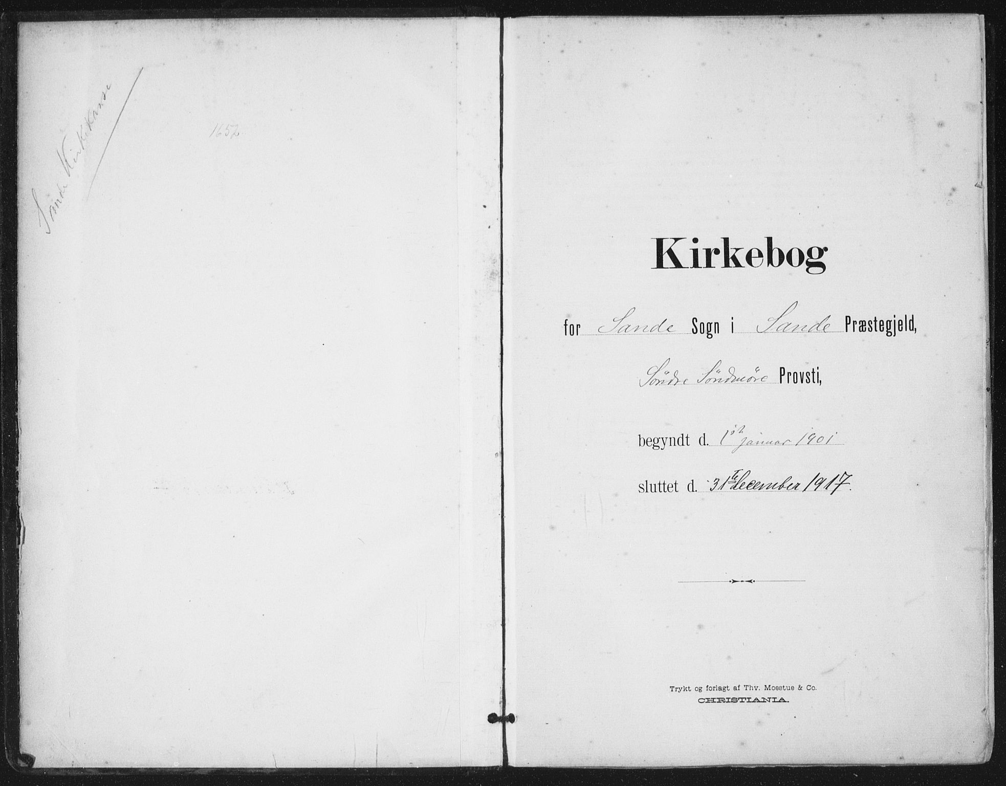 Ministerialprotokoller, klokkerbøker og fødselsregistre - Møre og Romsdal, SAT/A-1454/503/L0038: Ministerialbok nr. 503A06, 1901-1917