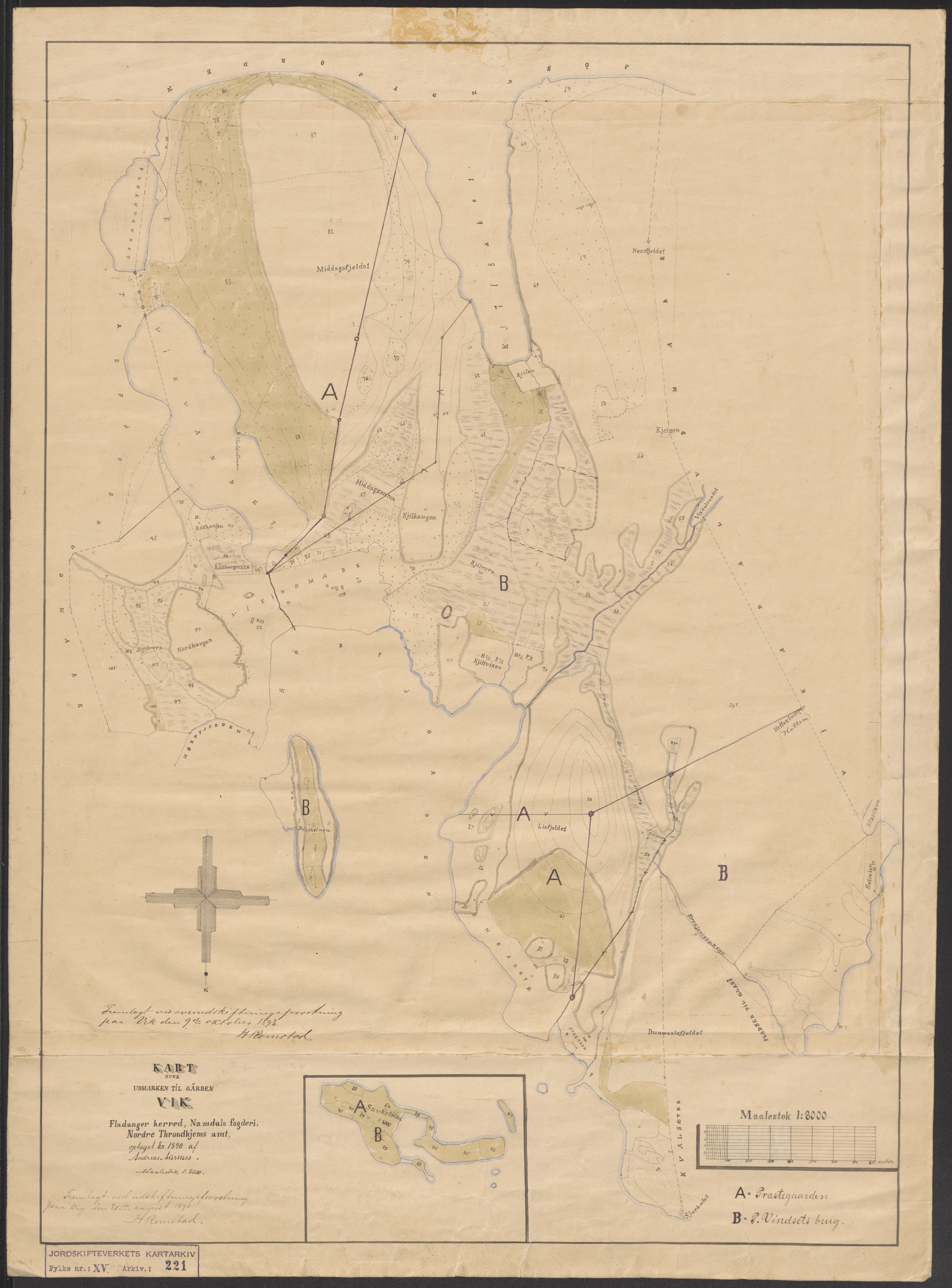 Jordskifteverkets kartarkiv, AV/RA-S-3929/T, 1859-1988, s. 289