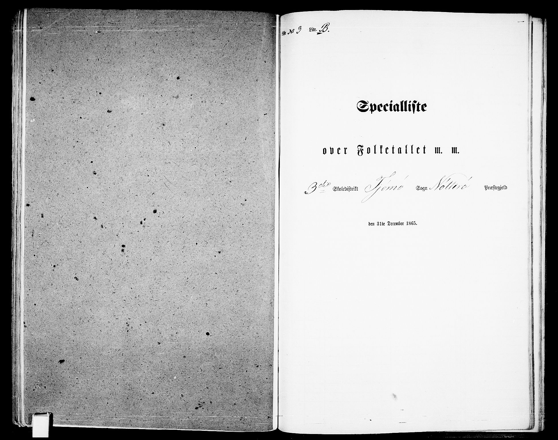 RA, Folketelling 1865 for 0722P Nøtterøy prestegjeld, 1865, s. 283