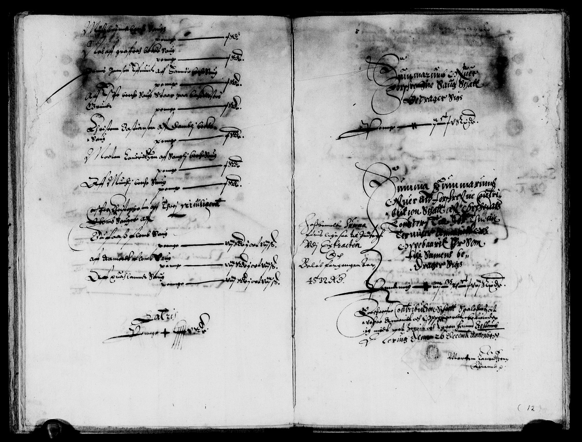 Rentekammeret inntil 1814, Reviderte regnskaper, Lensregnskaper, AV/RA-EA-5023/R/Rb/Rbw/L0085: Trondheim len, 1644-1646