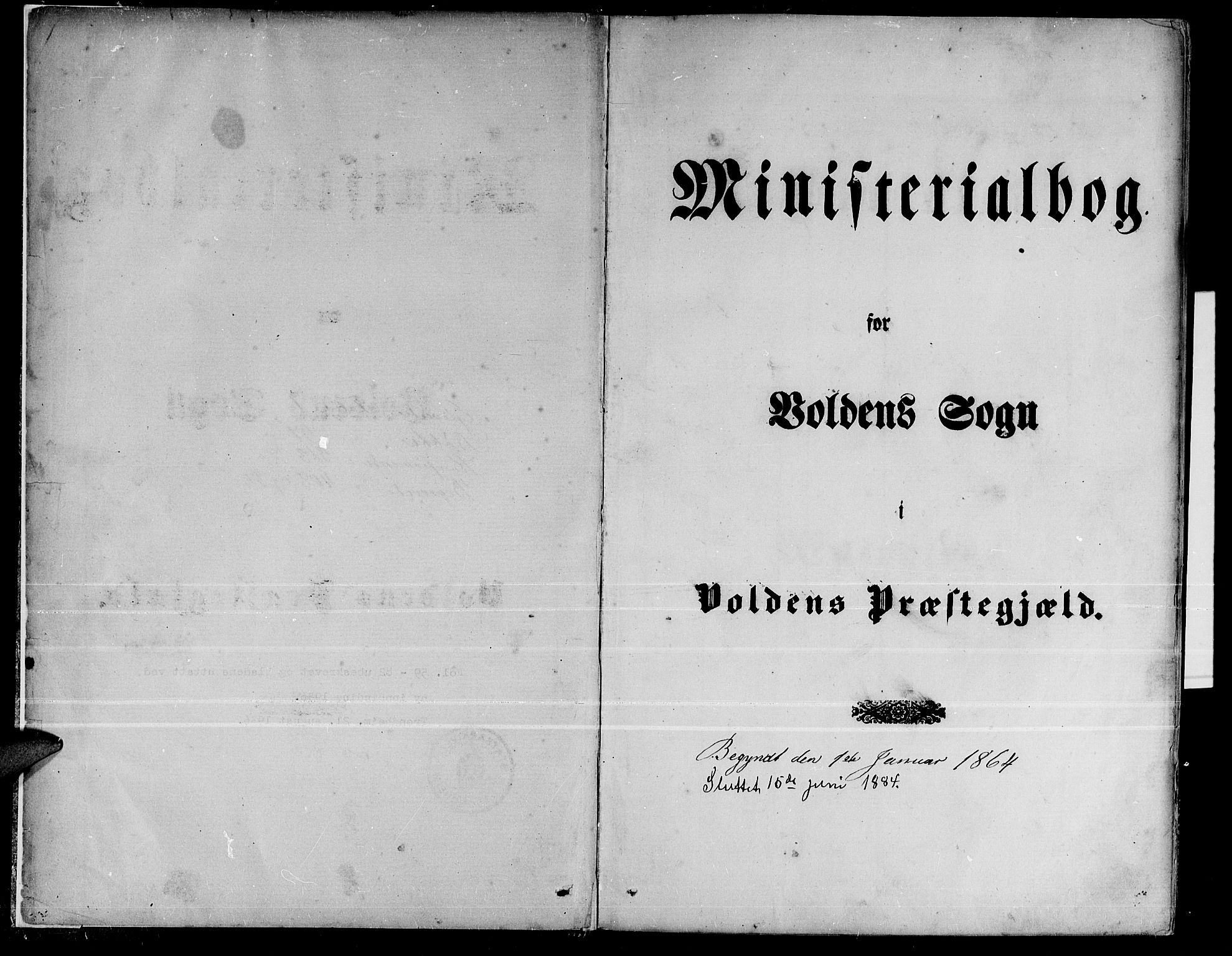 Ministerialprotokoller, klokkerbøker og fødselsregistre - Møre og Romsdal, SAT/A-1454/511/L0157: Klokkerbok nr. 511C03, 1864-1884