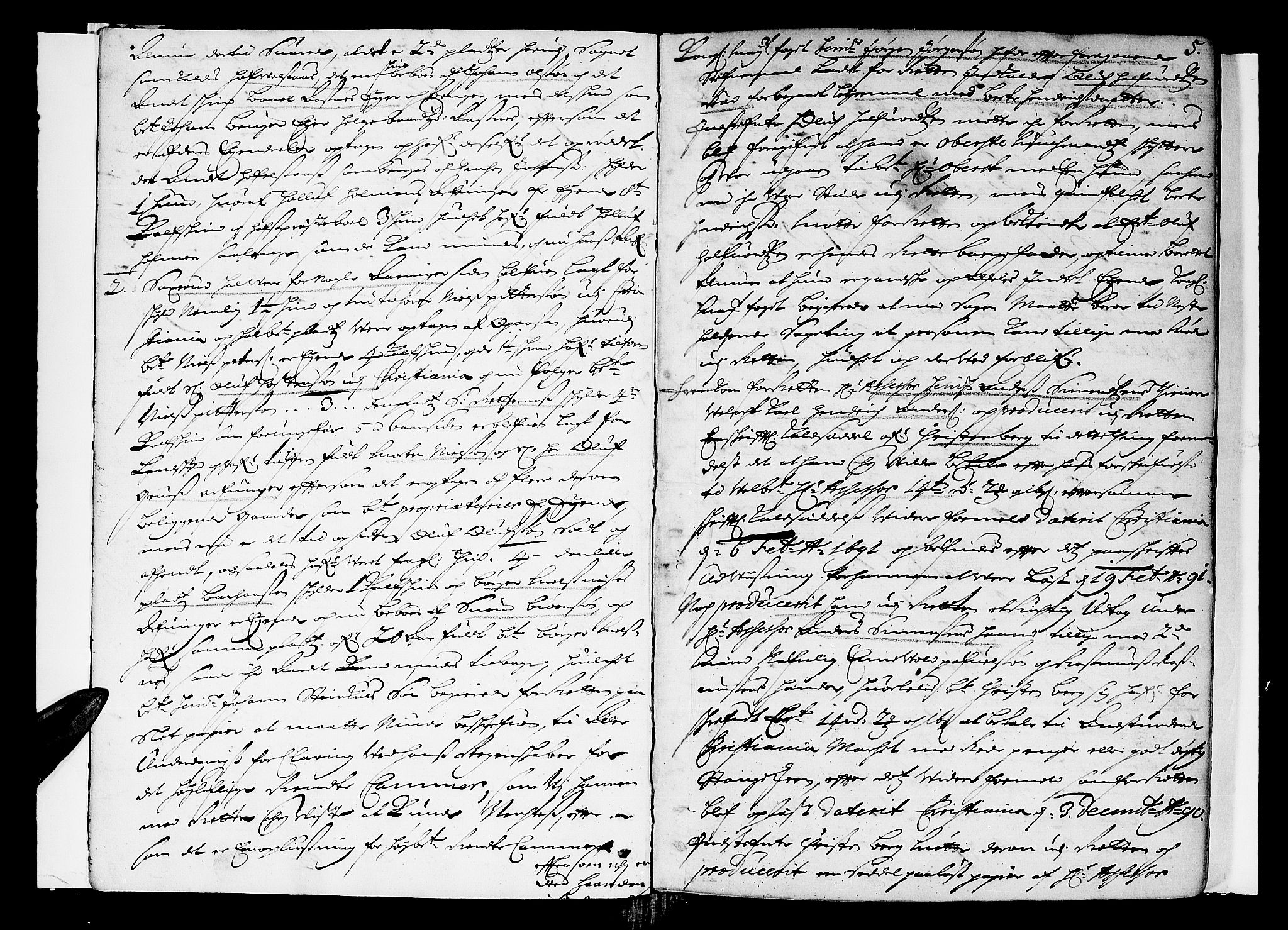 Solør og Østerdalen sorenskriveri, AV/SAH-TING-024/G/Gb/L0029: Tingbok, 1691, s. 4b-5a