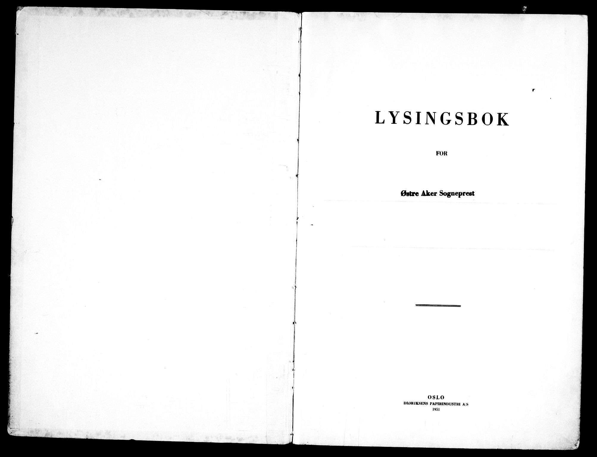 Østre Aker prestekontor Kirkebøker, AV/SAO-A-10840/H/Ha/L0013: Lysningsprotokoll nr. I 13, 1957-1966