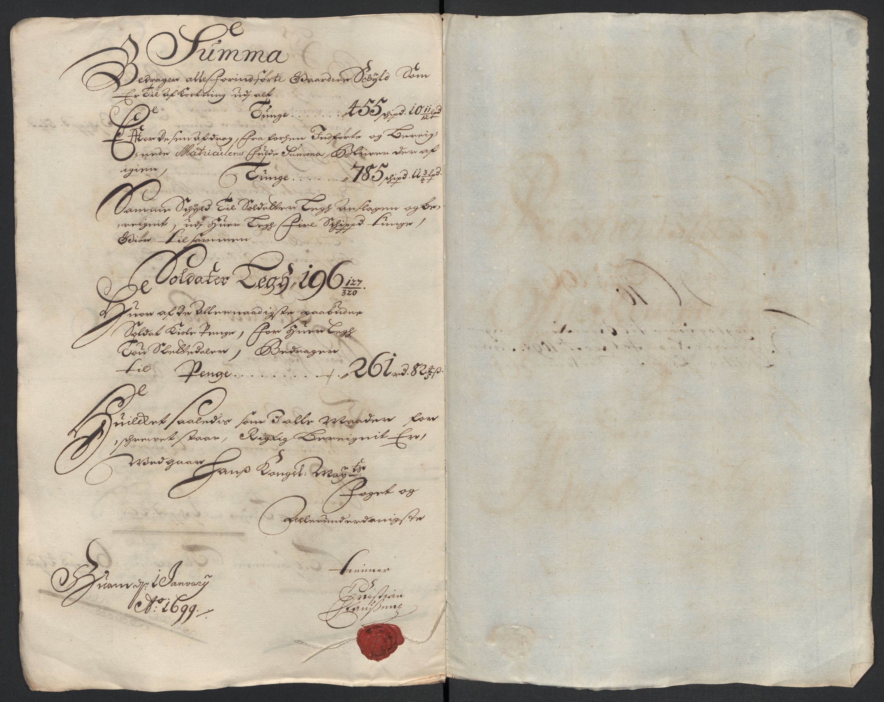 Rentekammeret inntil 1814, Reviderte regnskaper, Fogderegnskap, AV/RA-EA-4092/R12/L0710: Fogderegnskap Øvre Romerike, 1698, s. 257