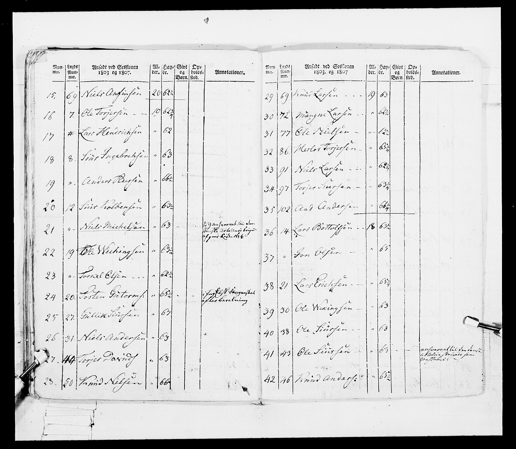 Generalitets- og kommissariatskollegiet, Det kongelige norske kommissariatskollegium, AV/RA-EA-5420/E/Eh/L0097: Bergenhusiske nasjonale infanteriregiment, 1803-1807, s. 271