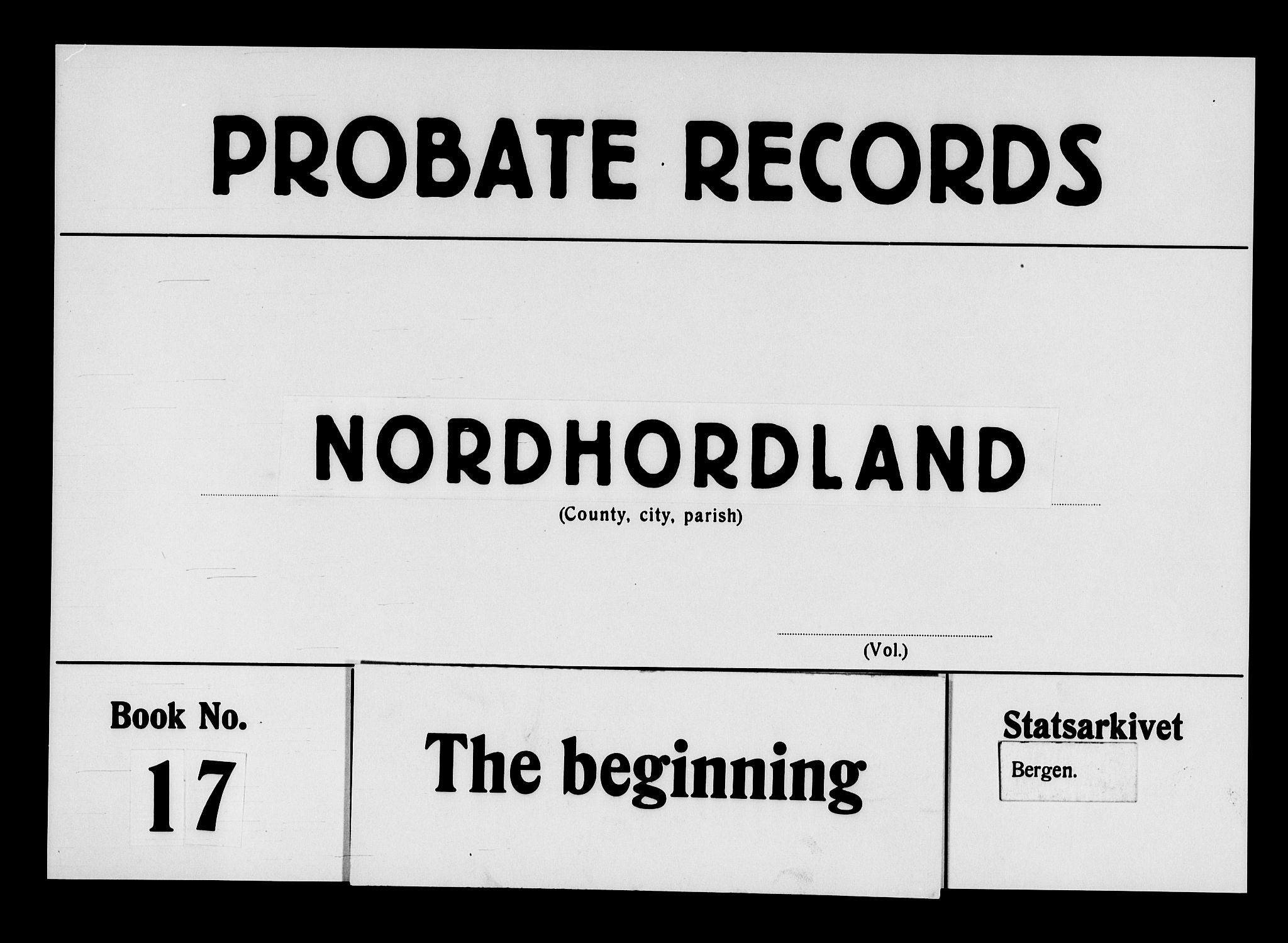 Nordhordland sorenskrivar, SAB/A-2901/1/H/Ha/L0017: Skifteprotokollar Nordhordland , 1825-1830