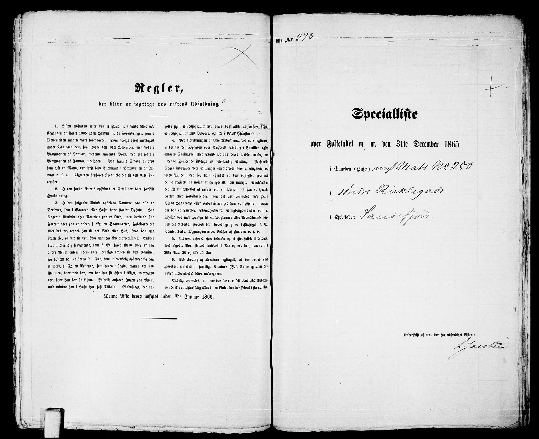 RA, Folketelling 1865 for 0706B Sandeherred prestegjeld, Sandefjord kjøpstad, 1865, s. 556