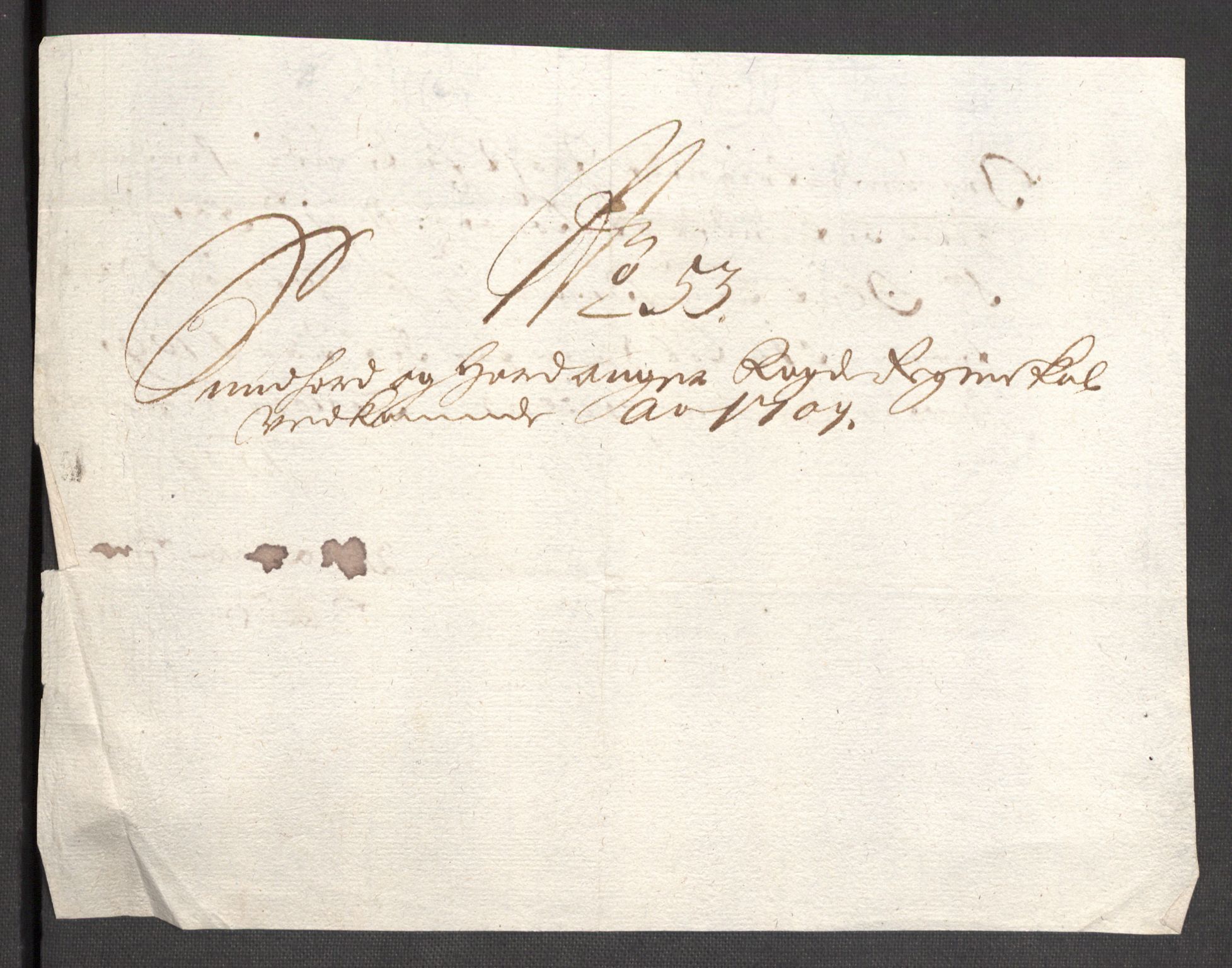 Rentekammeret inntil 1814, Reviderte regnskaper, Fogderegnskap, RA/EA-4092/R48/L2986: Fogderegnskap Sunnhordland og Hardanger, 1709-1710, s. 265
