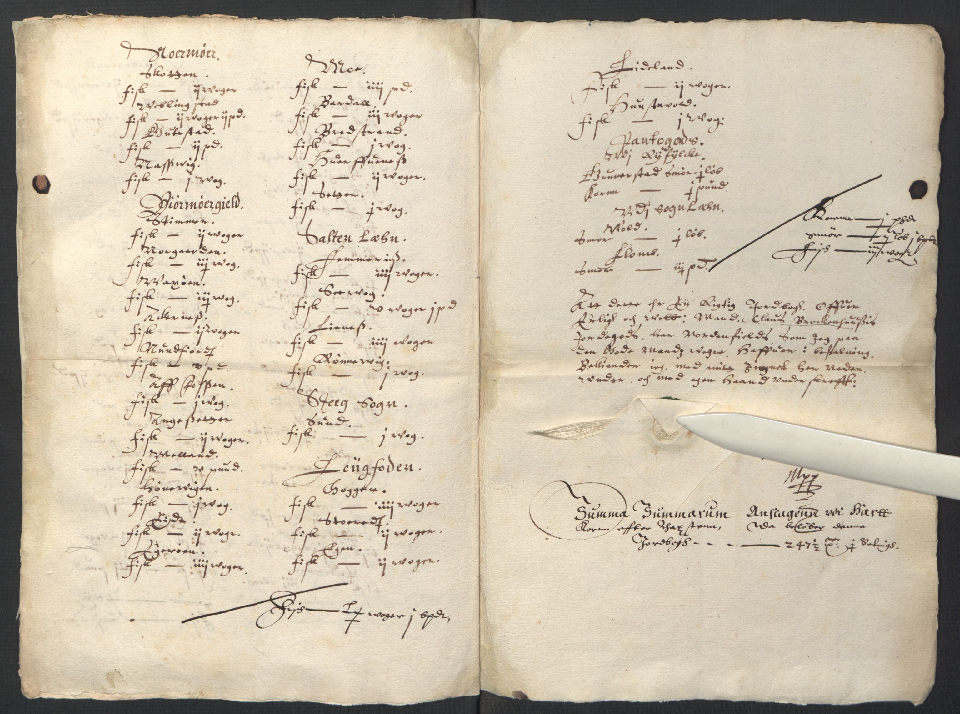 Stattholderembetet 1572-1771, RA/EA-2870/Ek/L0007/0001: Jordebøker til utlikning av rosstjeneste 1624-1626: / Adelsjordebøker, 1624-1625, s. 92